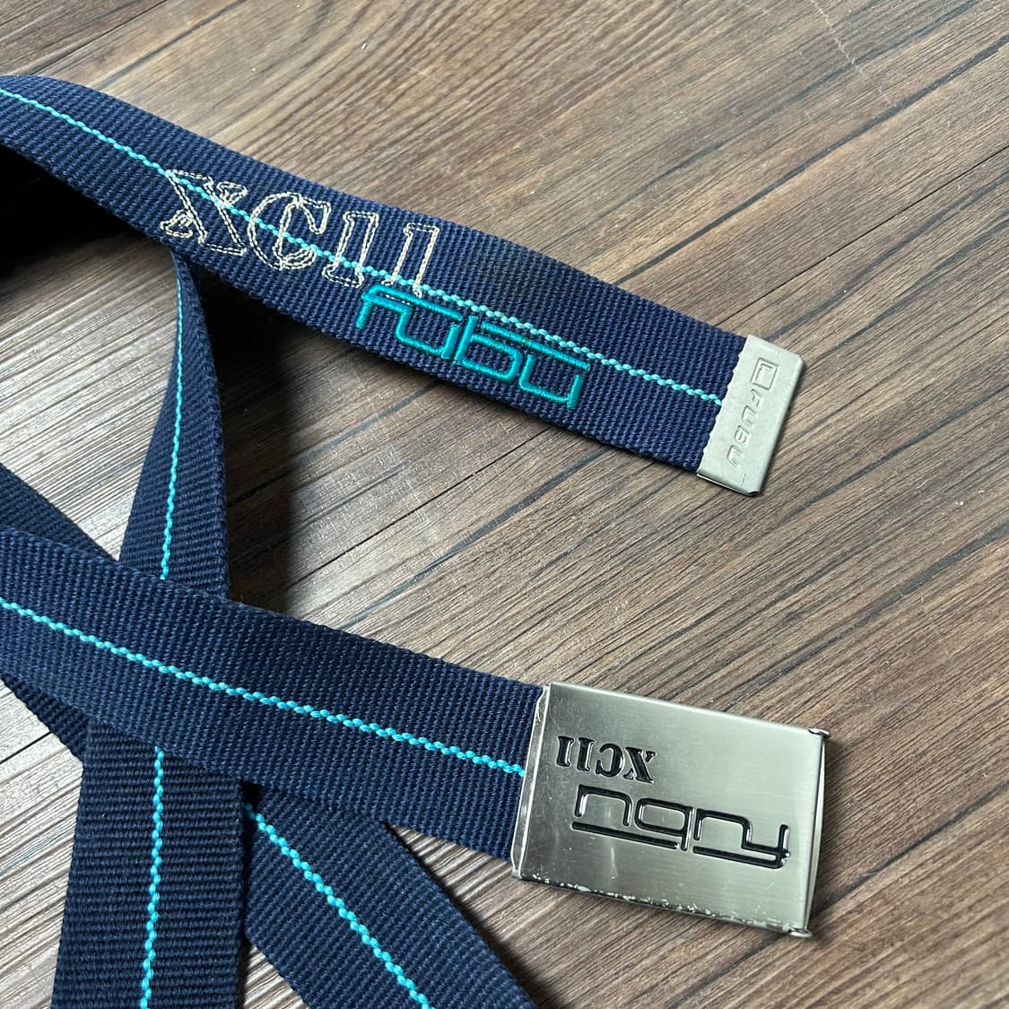 [FUBU] 후부 레터링 로고 버클 벨트 상품이미지2