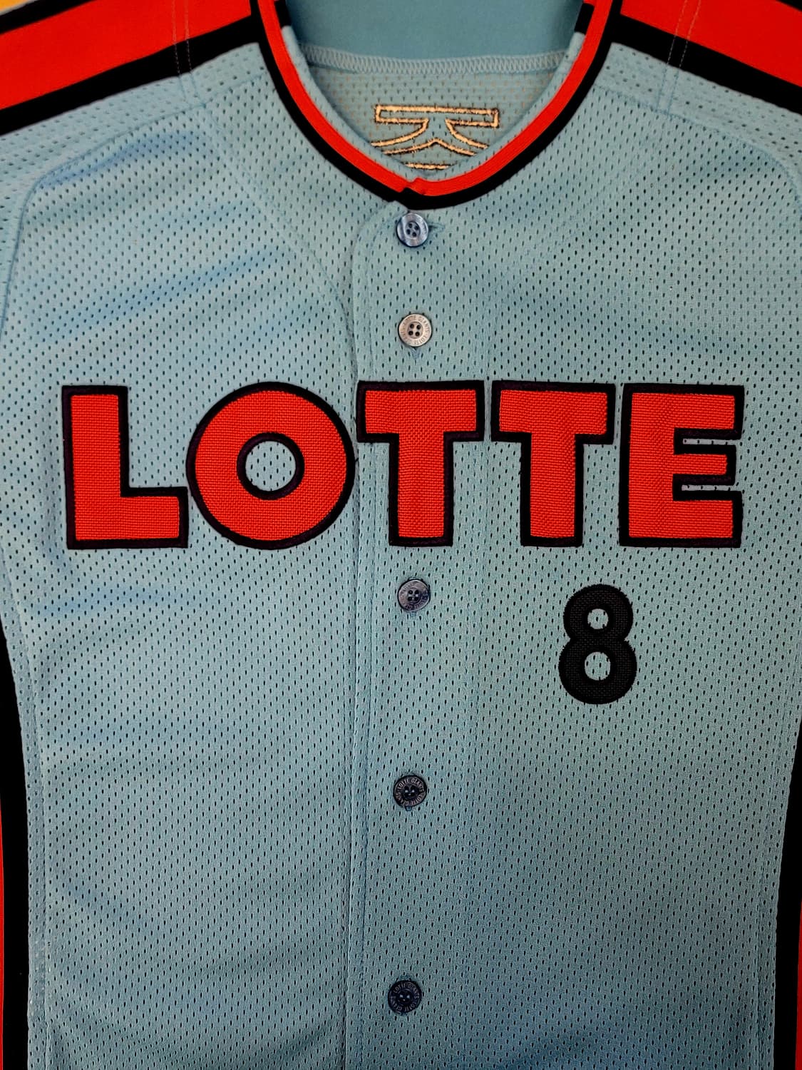 롯데자이언츠 챔피언 프로페셔널 유니폼(No.8 전준우 마킹) 판매 상품이미지7