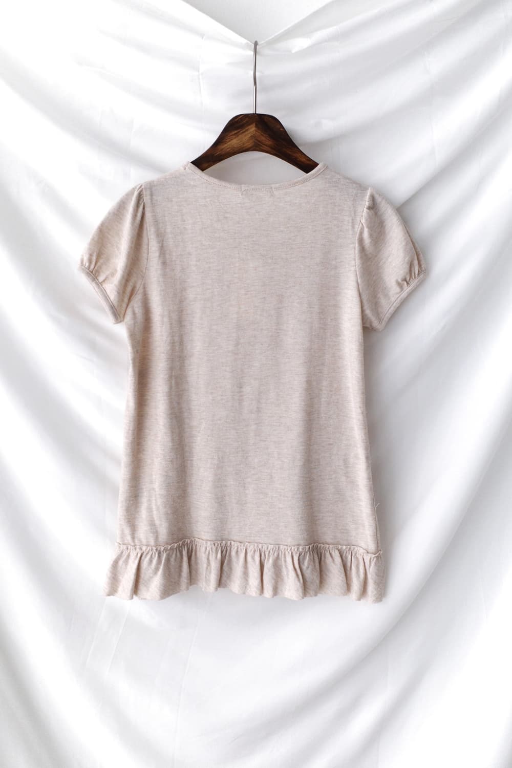 frill half T + dot sleeveless one-piece 상품이미지6