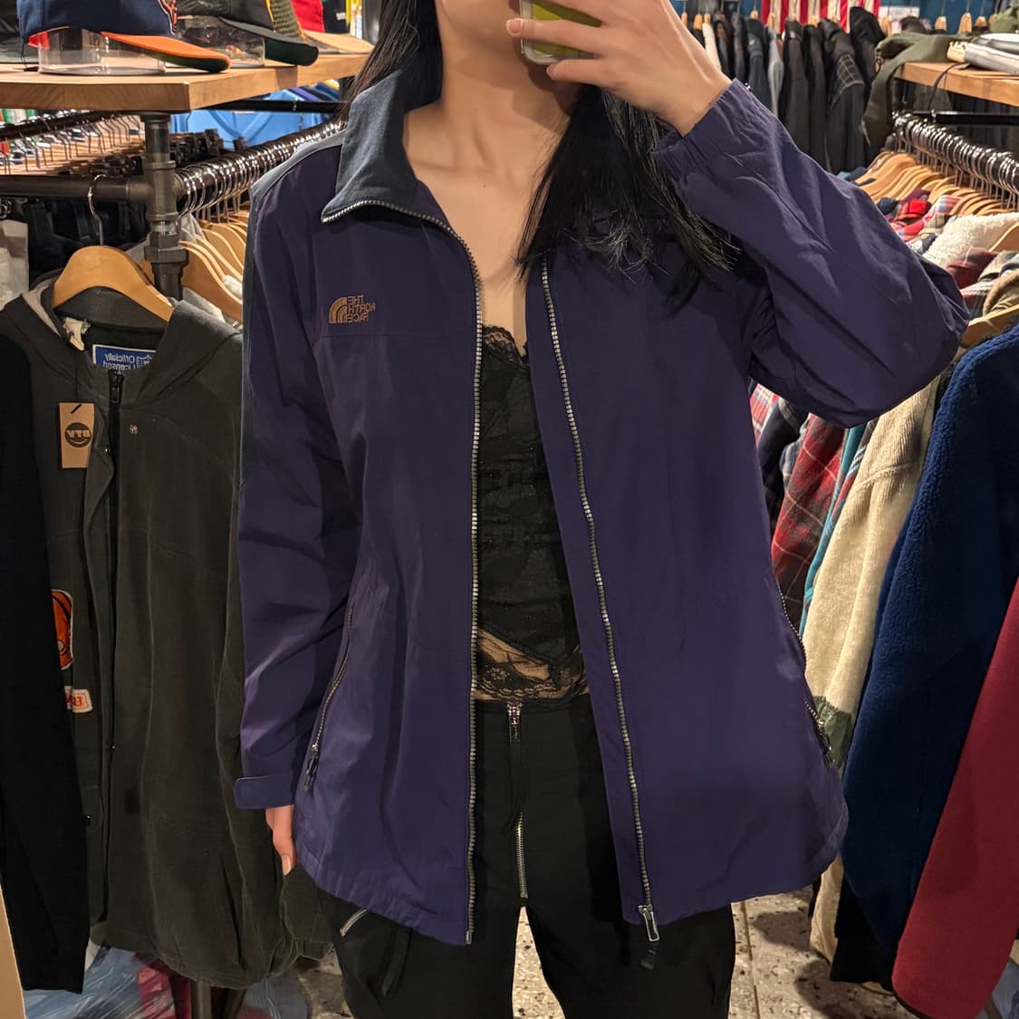 thenorthface 노스페이스 배색 바람막이 상품이미지9