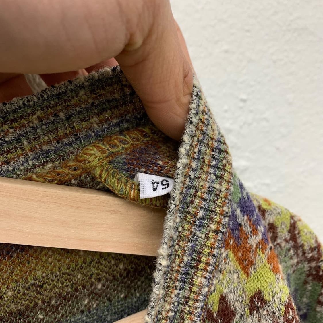 미쏘니 스포츠 패턴 가디건 상품이미지6