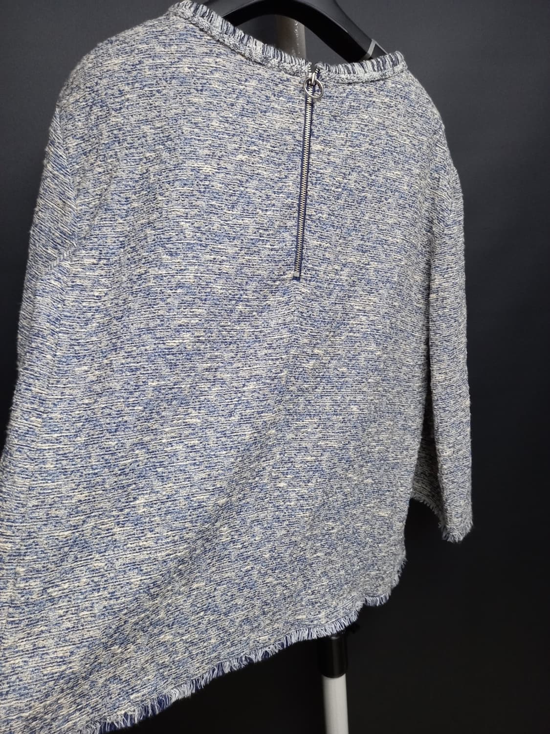 SJSJ 춘하추 얇은 트위드 7부 블라우스 66 상품이미지7