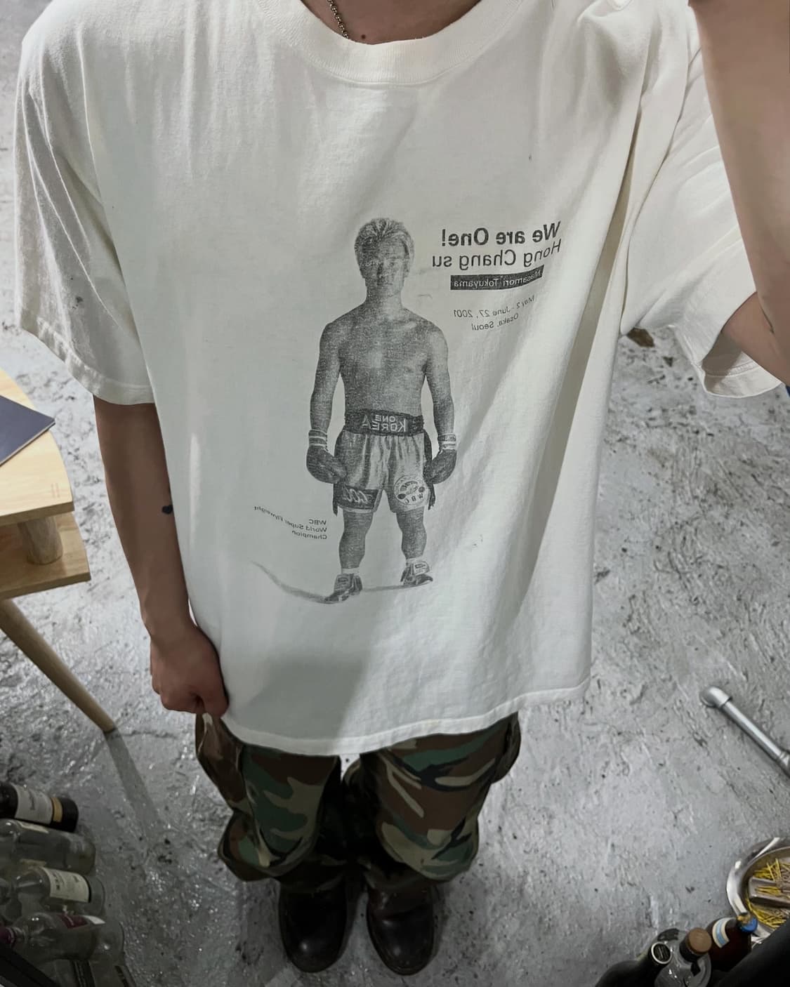 2001 Hong Chang Su tee 🥇🥊 상품이미지1