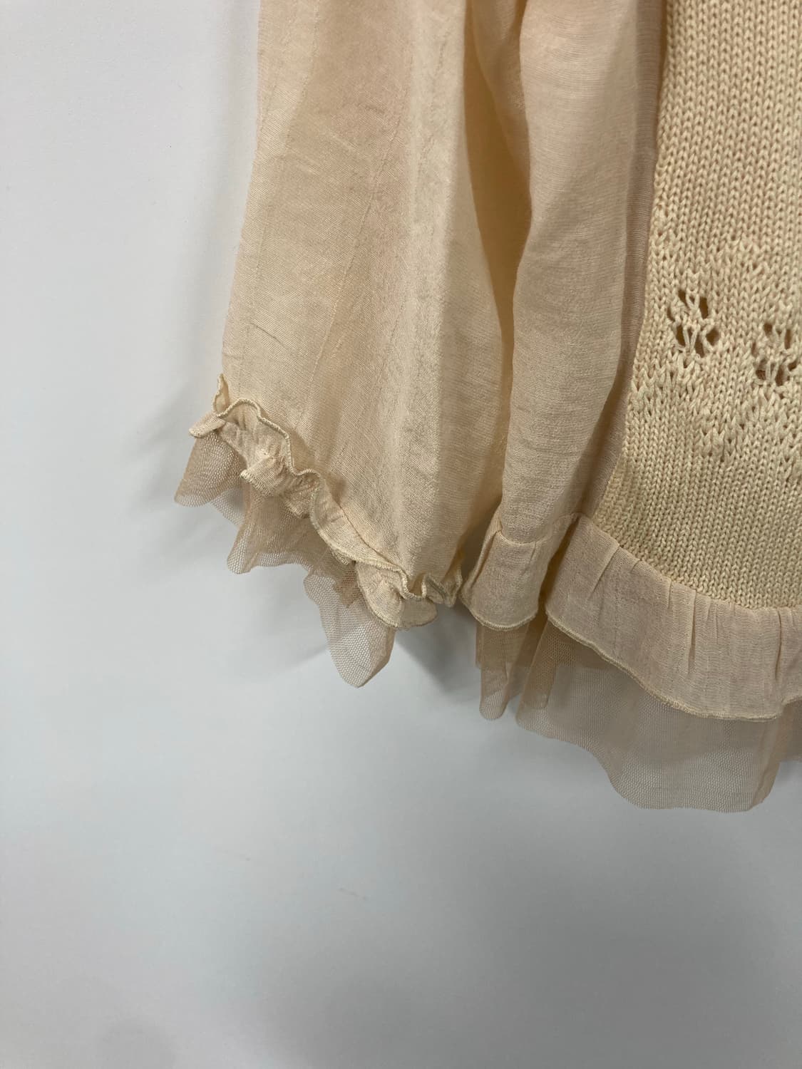 니트 프릴 블라우스 상품이미지6