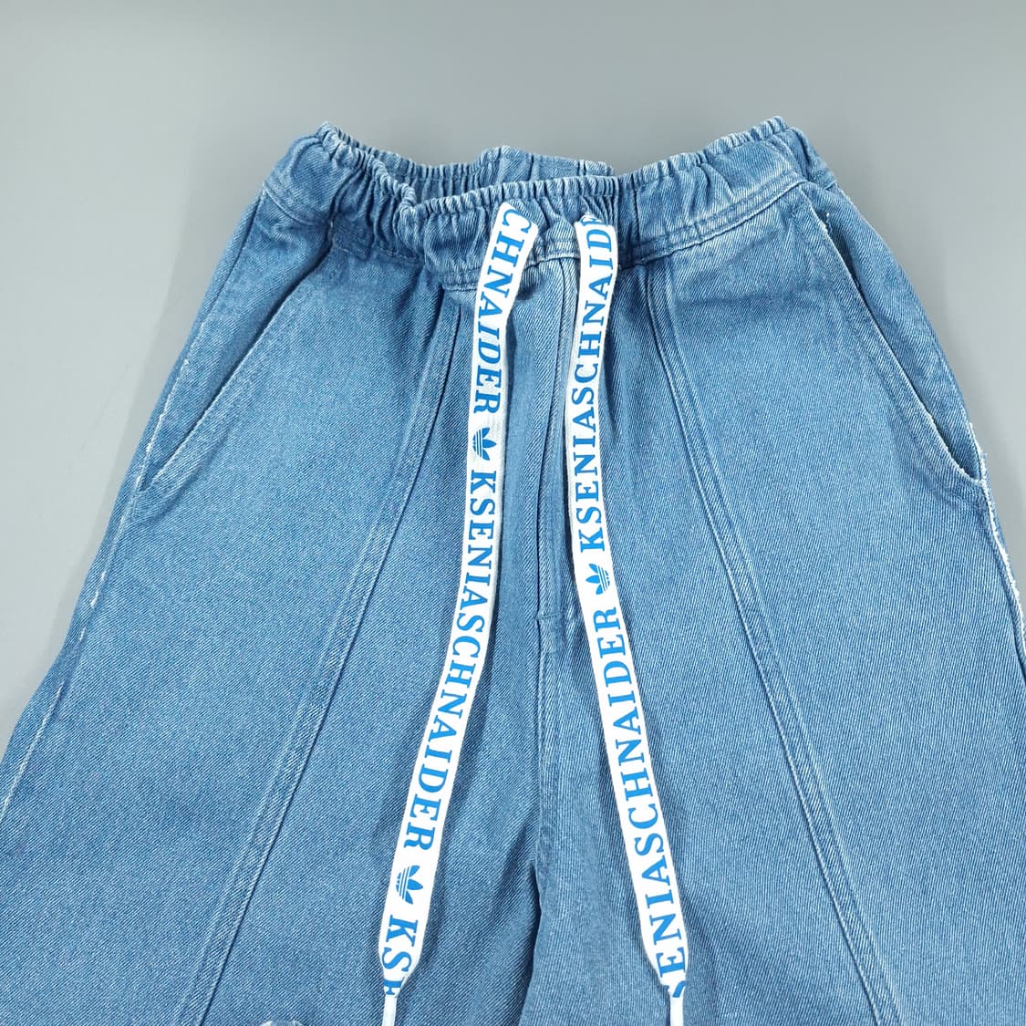 아디다스 X KSENIASCHNAIDER 연청 데님팬츠 새상품 24-28 상품이미지5