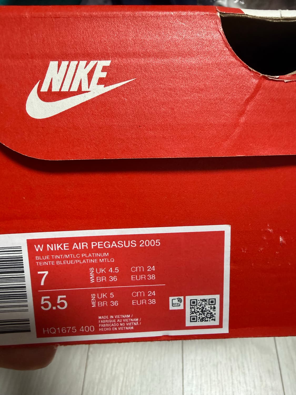 나이키 우먼스 에어 페가수스 2005  상품이미지3