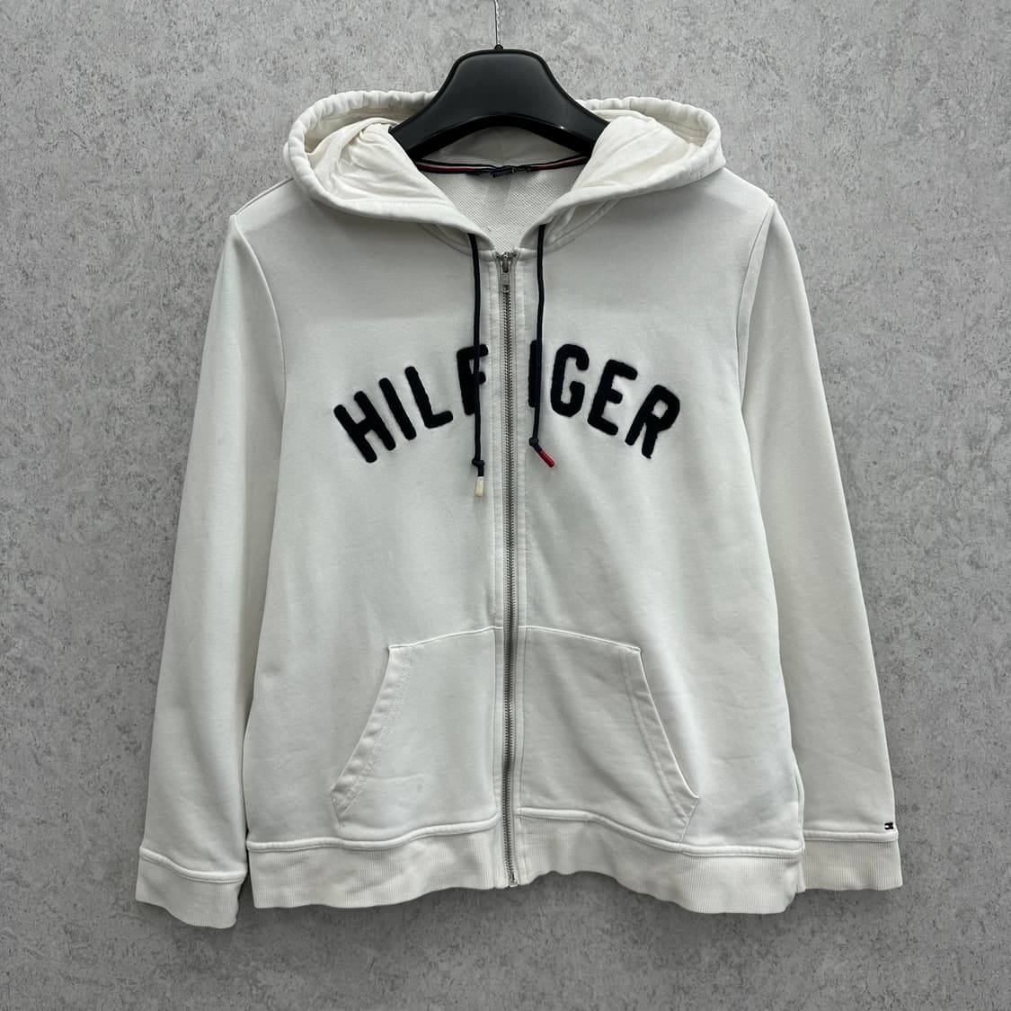 100 타미힐피거 여자 루즈핏 후드집업 상품이미지1