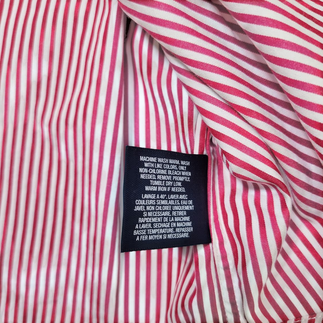 폴로랄프로렌 여성 레드 스트라이프 셔츠 상품이미지3