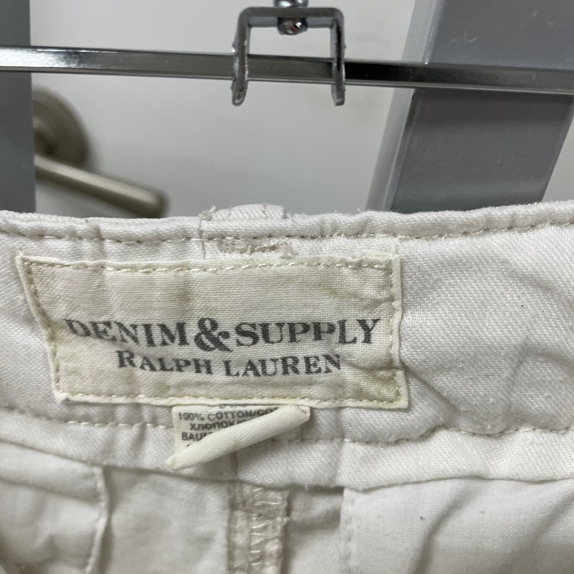폴로 데님앤서플라이 아이보리 팬츠 34X34 상품이미지6