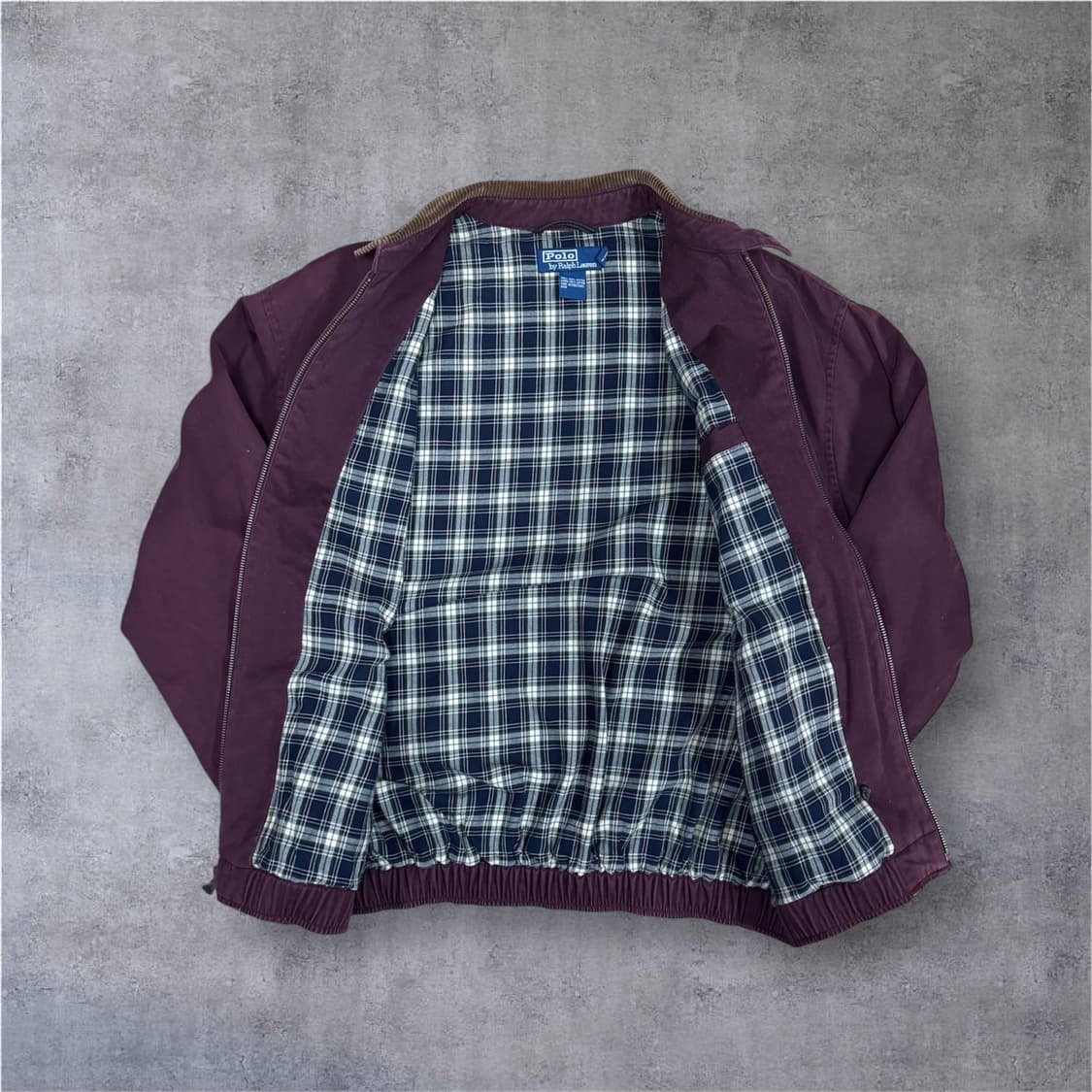 폴로 코듀로이 스윙탑 자켓 버건디 M 상품이미지3