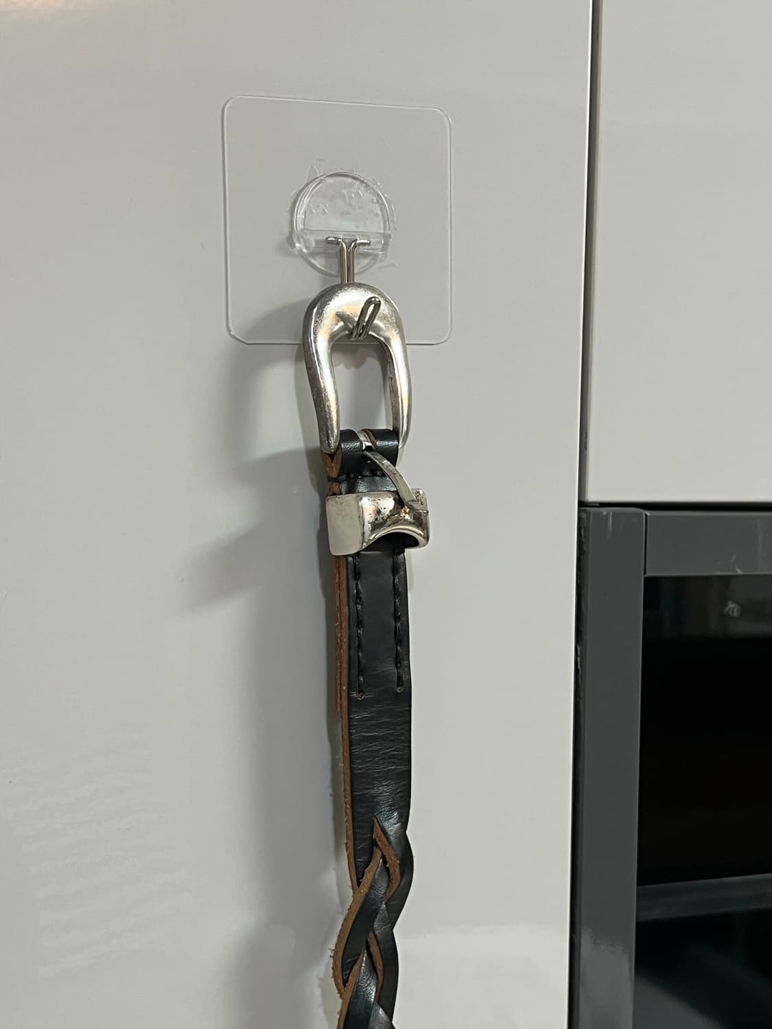 아워레가시 2cm 브레이디드 벨트 레더 블랙_80/90 상품이미지5