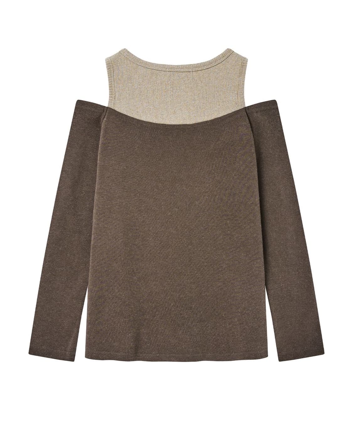 미드나잇무브 아일렛 브라운 긴팔 티셔츠 상품이미지3