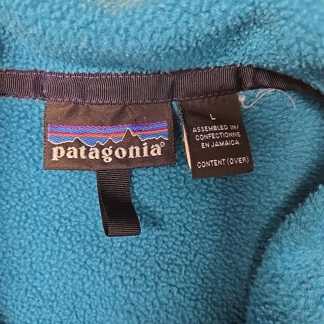 파타고니아 신칠라 스냅-T 청록색 자메이카 상품이미지4