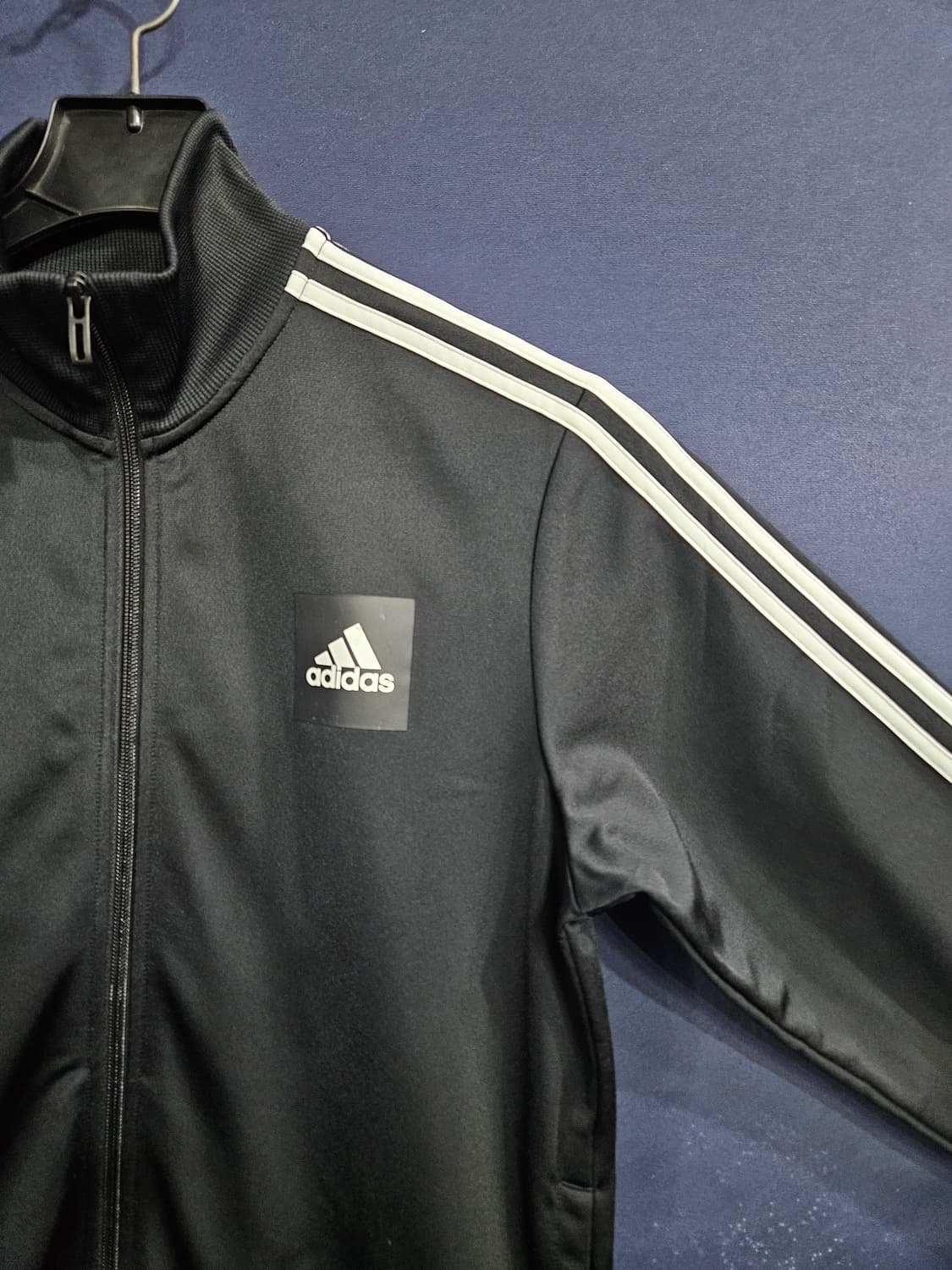 아디다스 삼선 블랙컬러 남성 슬림핏 105 져지 상품이미지4