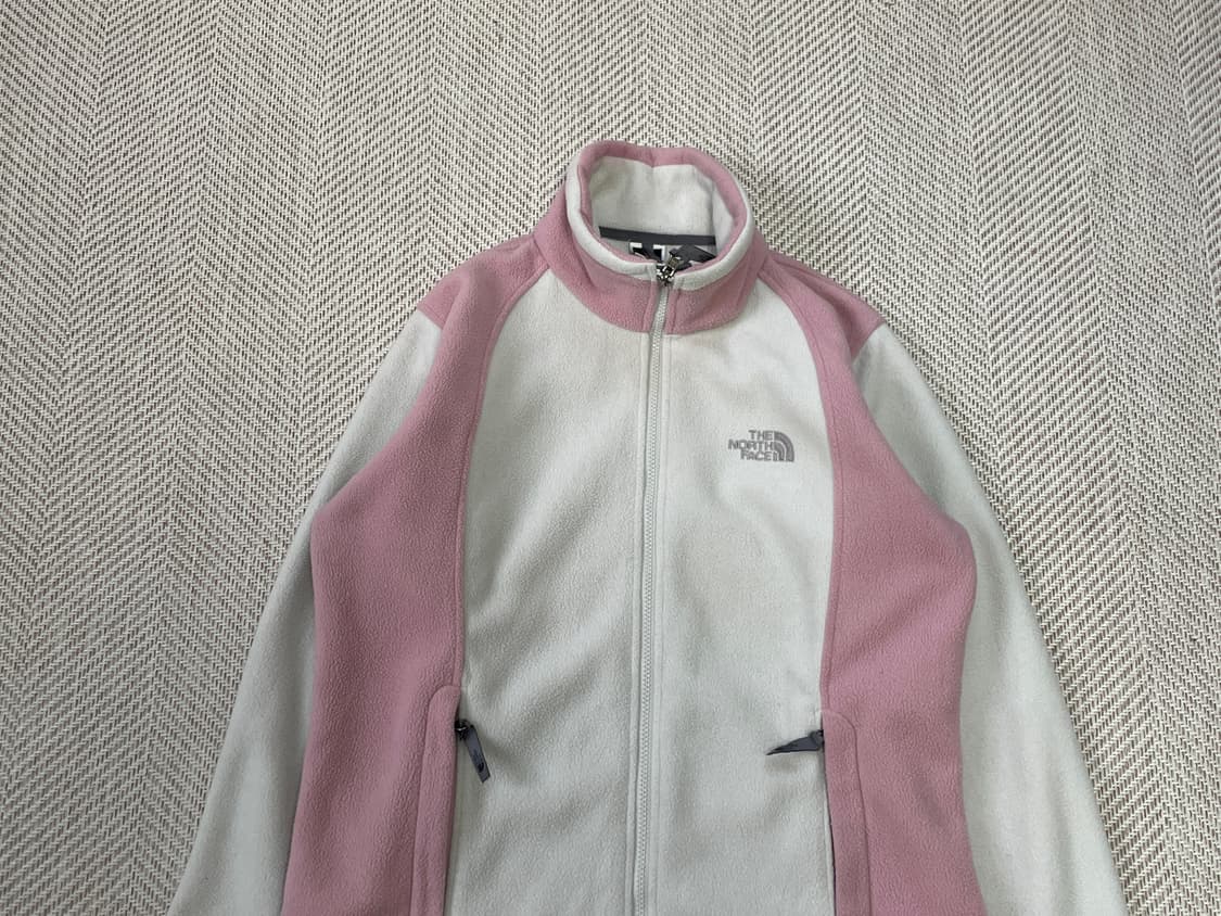 North face 노스페이스 핑크 플리스 집업 자켓  상품이미지2