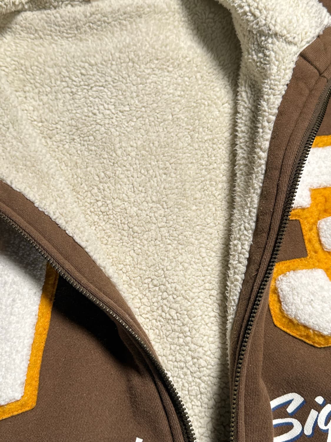 00‘s 리바이스 시그니처 넘버링 셰르파 라인 집업 자켓 L 상품이미지6