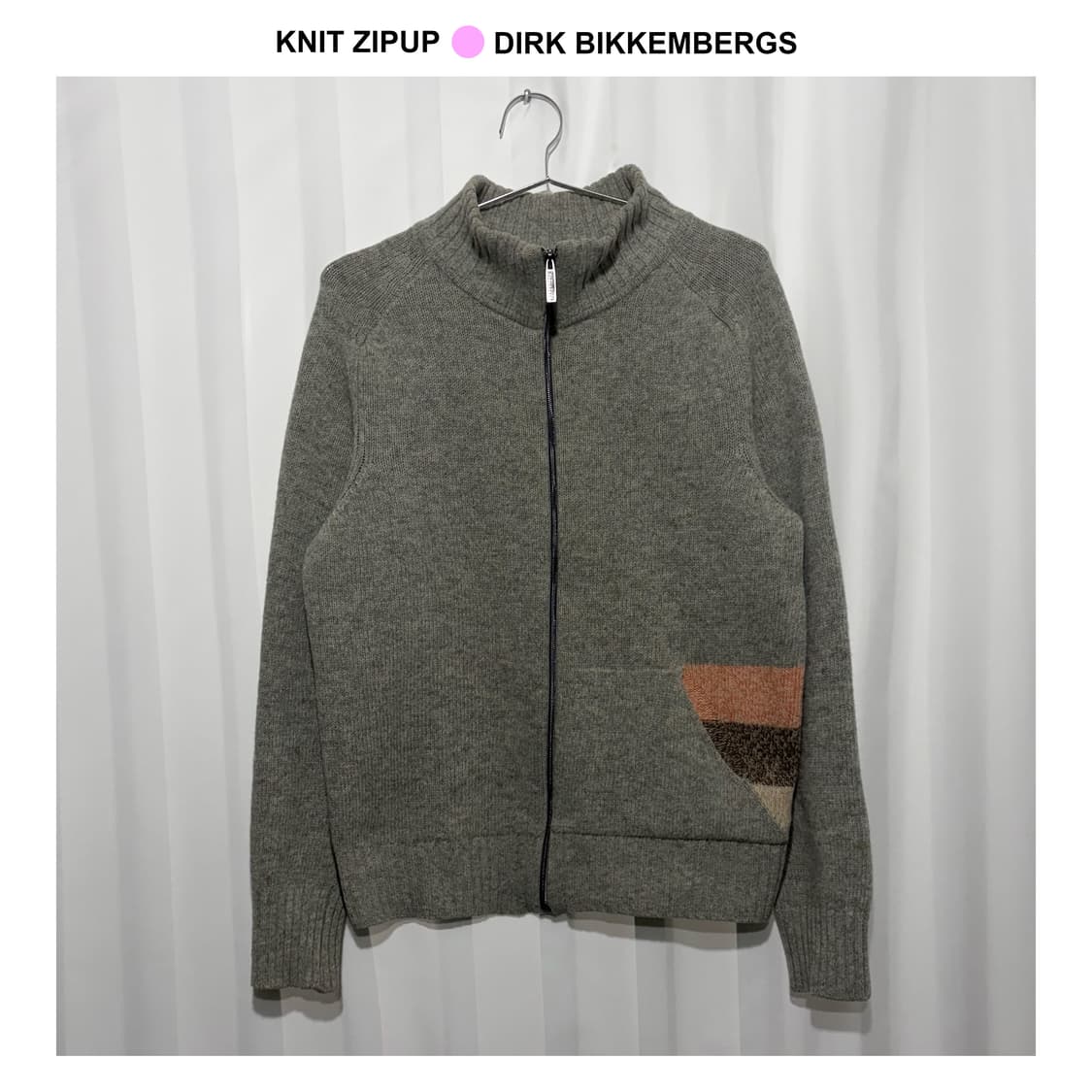 Dirk bikkembergs 니트집업 상품이미지1