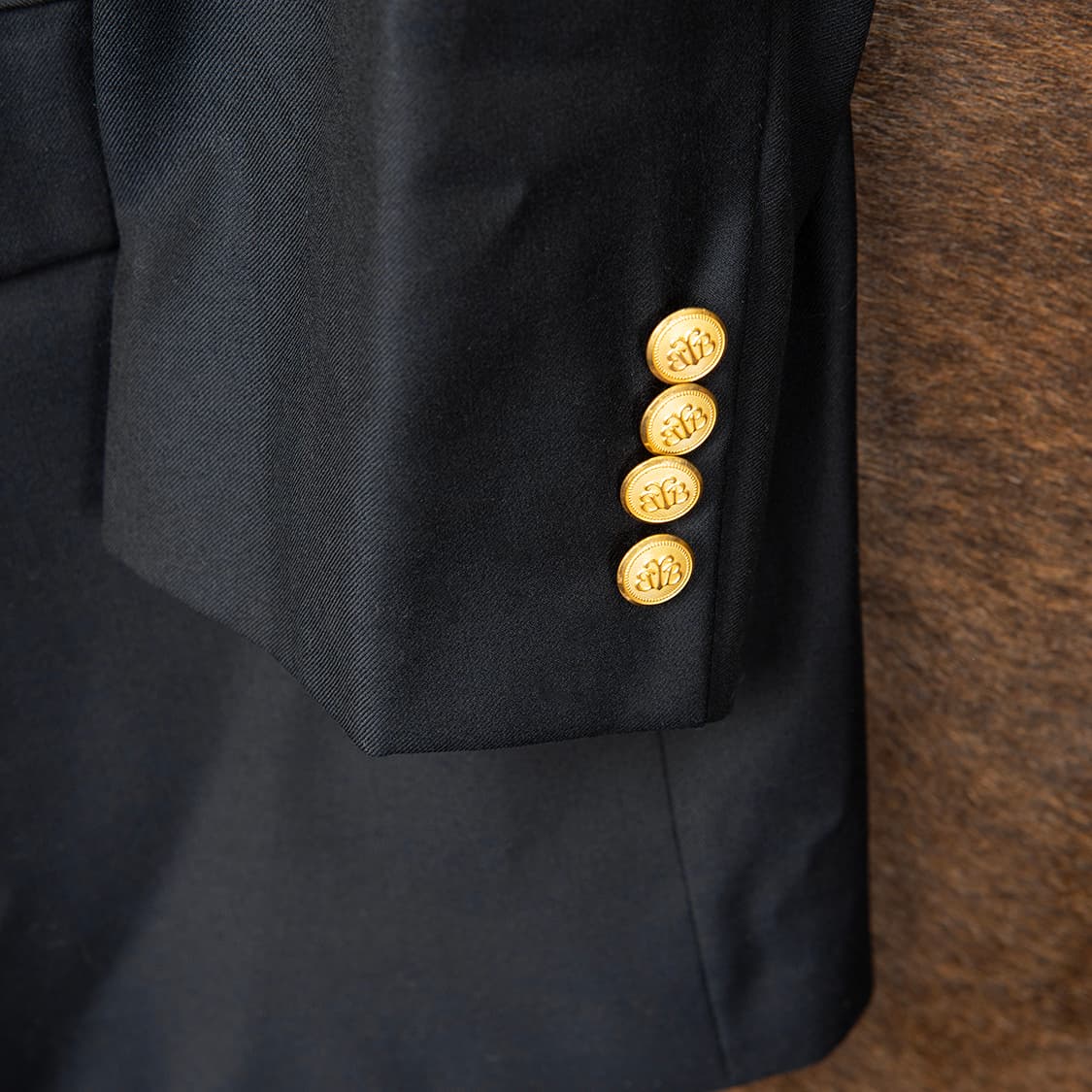 [48R] 00s 브룩스브라더스 SAXXON 울 금장 블레이져  상품이미지4