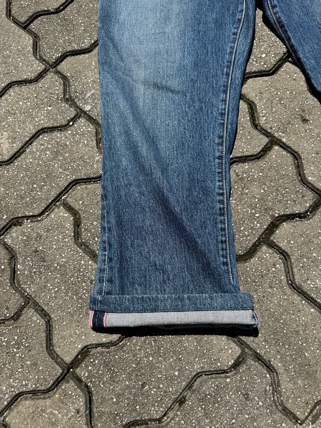 90s Lee Rider Sanforized Selvedge Denim  상품이미지4