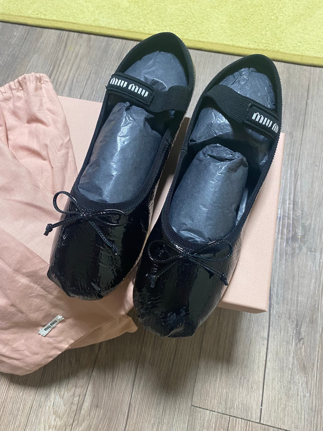 미우미우 발레리나 39 사이즈(새상품) 상품이미지1