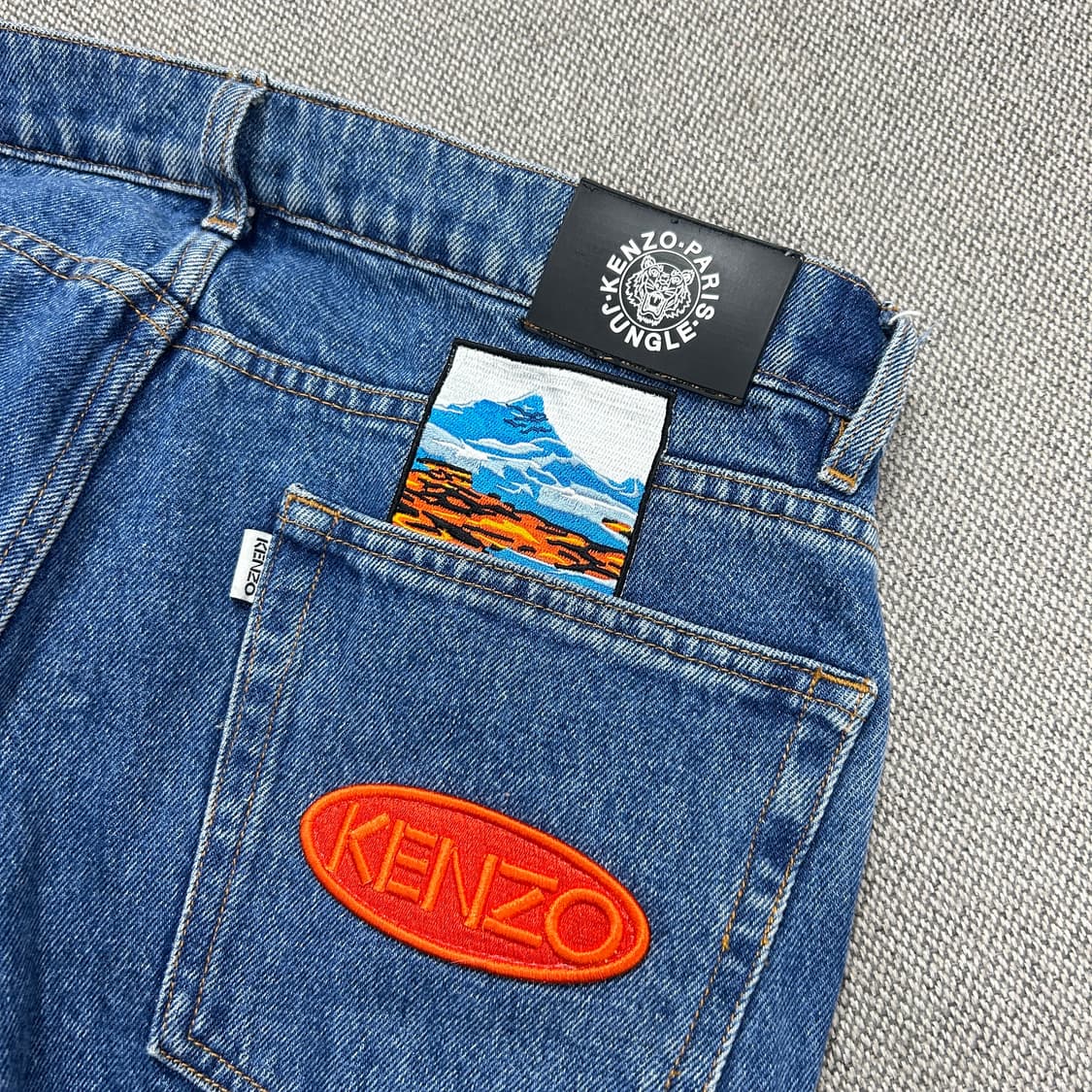 겐조 패치워크 데님팬츠(30) 상품이미지2