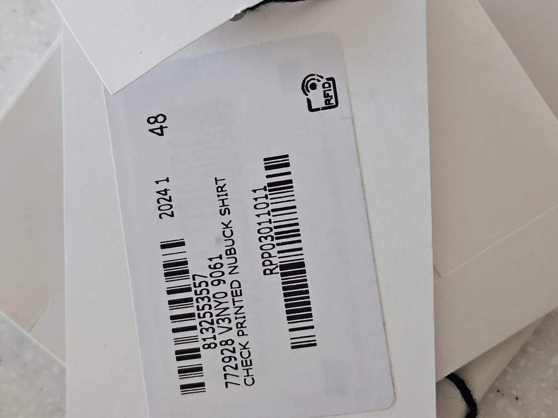 보테가베네타 체크 프린트 누벅 셔츠 상품이미지8