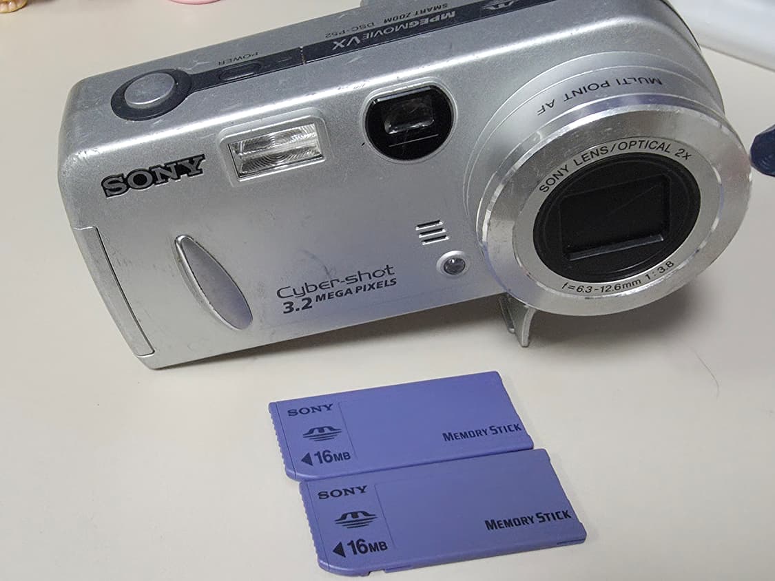 소니 사이버샷 DSC-P52 빈티지 디지털카메라 상품이미지8