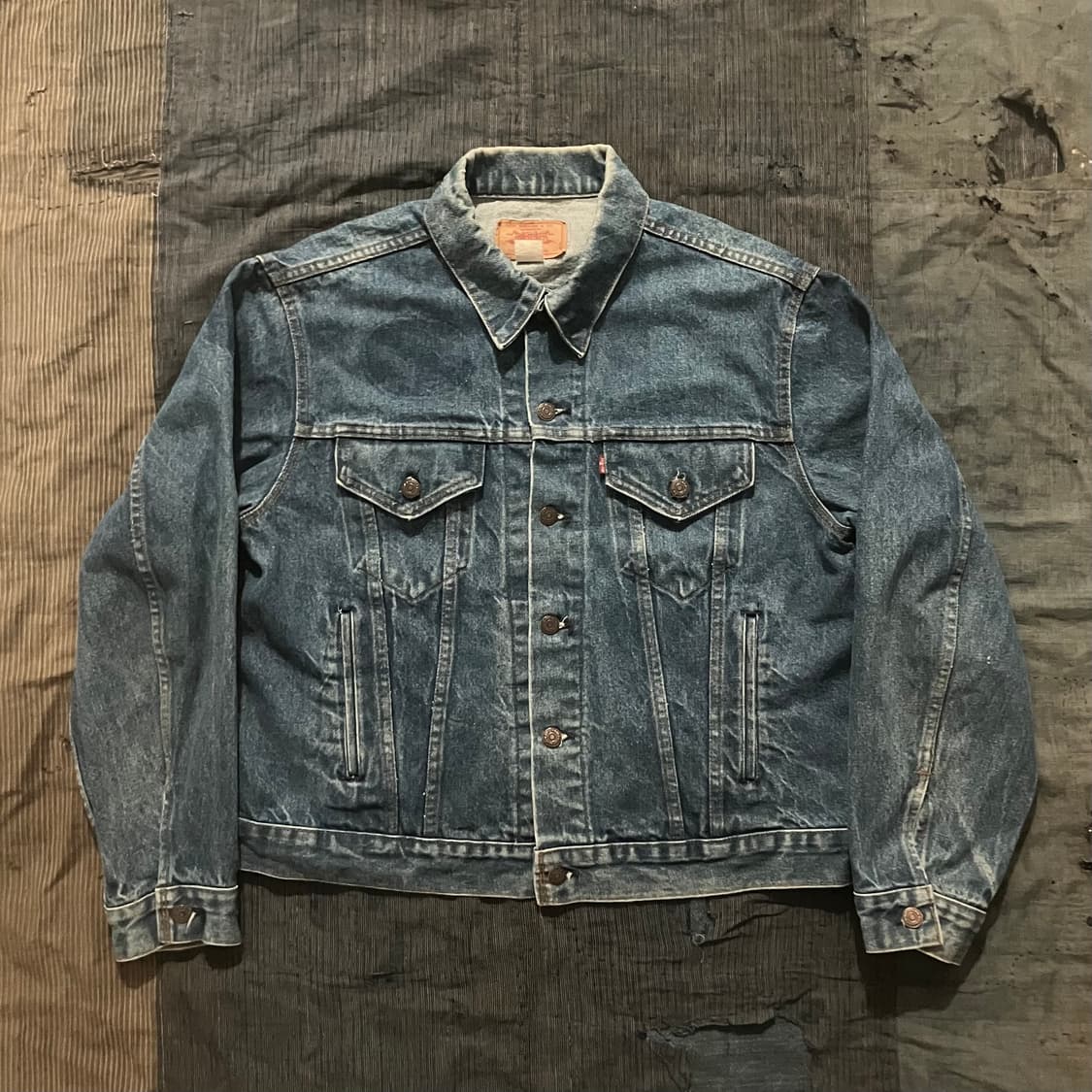 🇺🇸 80s USA 리바이스 70506 3세대 트러커 데님 자켓 상품이미지1