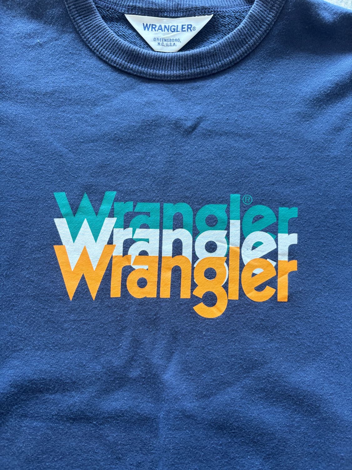 랭글러 Wrangler 3D 로고 스웻셔츠 상품이미지4