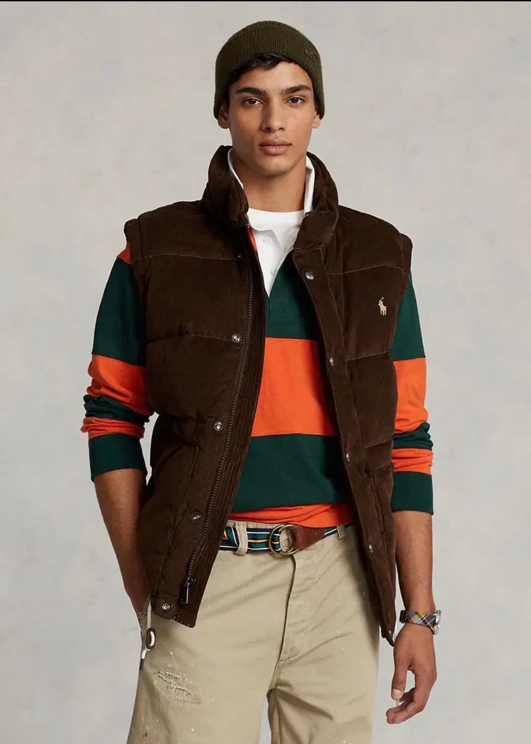 폴로 랄프로렌 코듀로이 패딩 상품이미지6