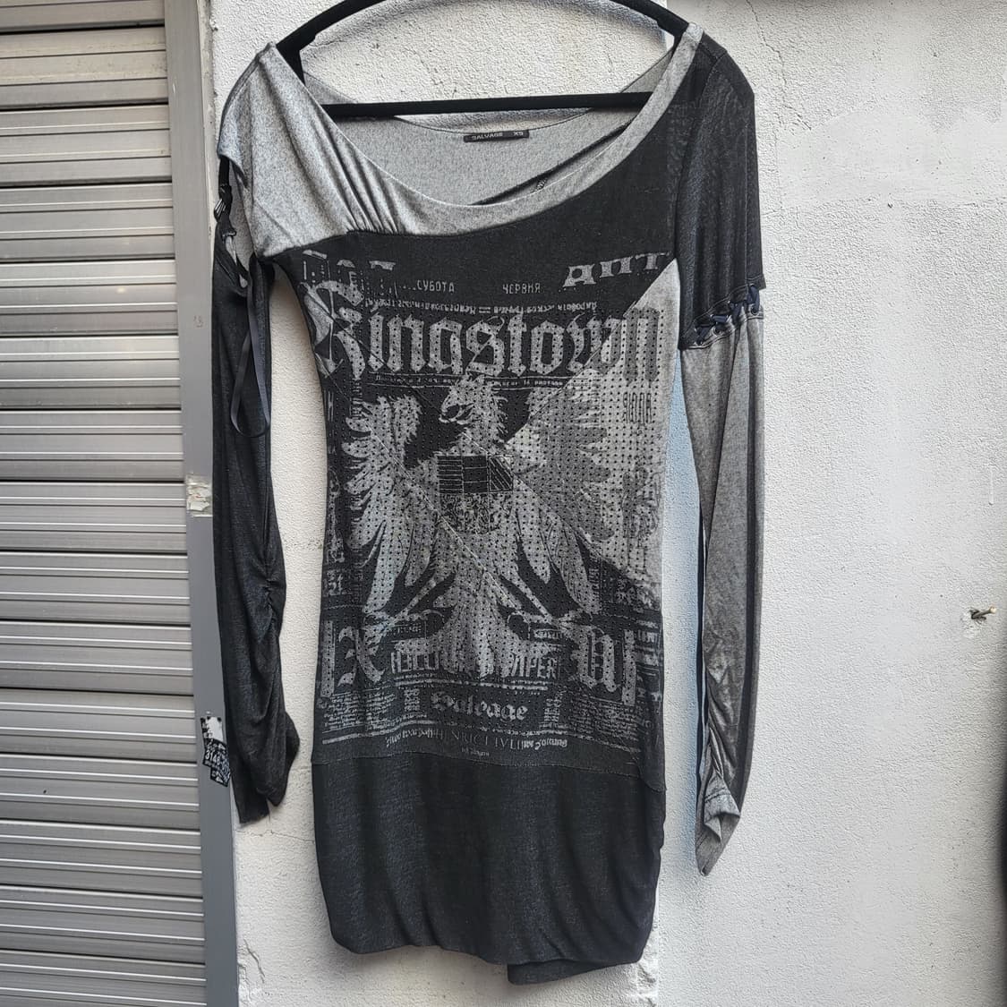 salvage long-sleeved one-piece 상품이미지5