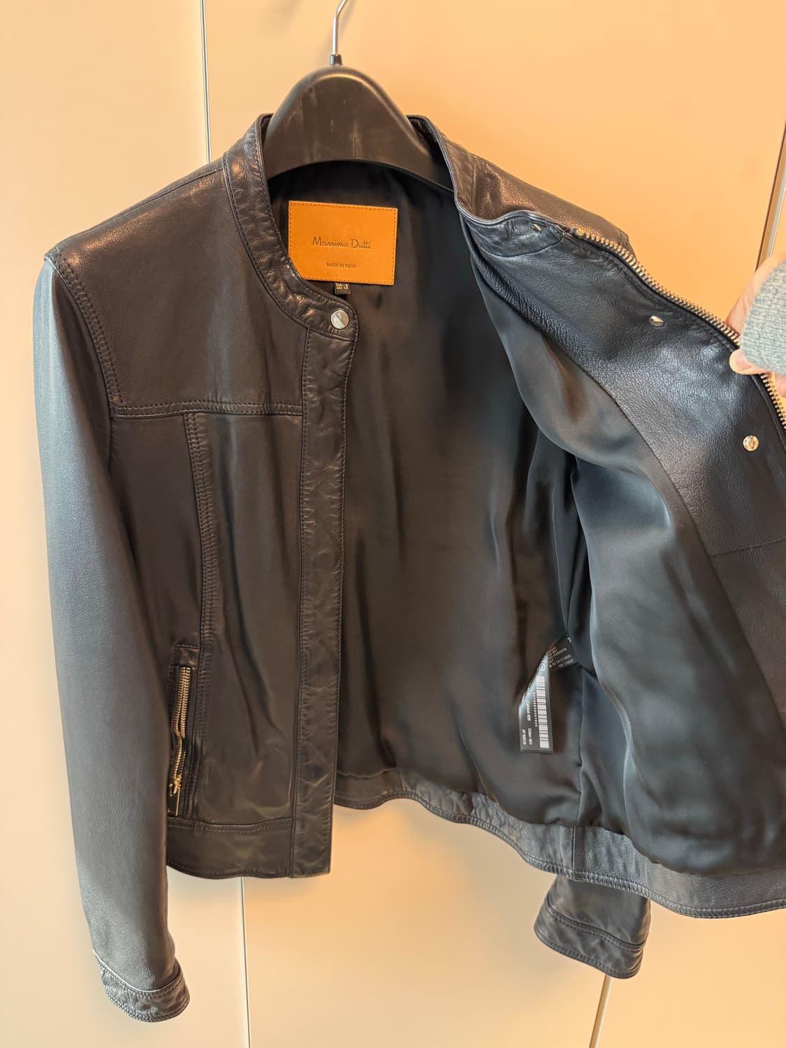 마시모두띠 Massimo dutti 가죽자켓 (s 사이즈) 상품이미지4