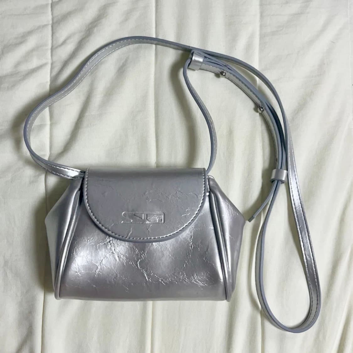 크로스백 미니백 실버 상품이미지4