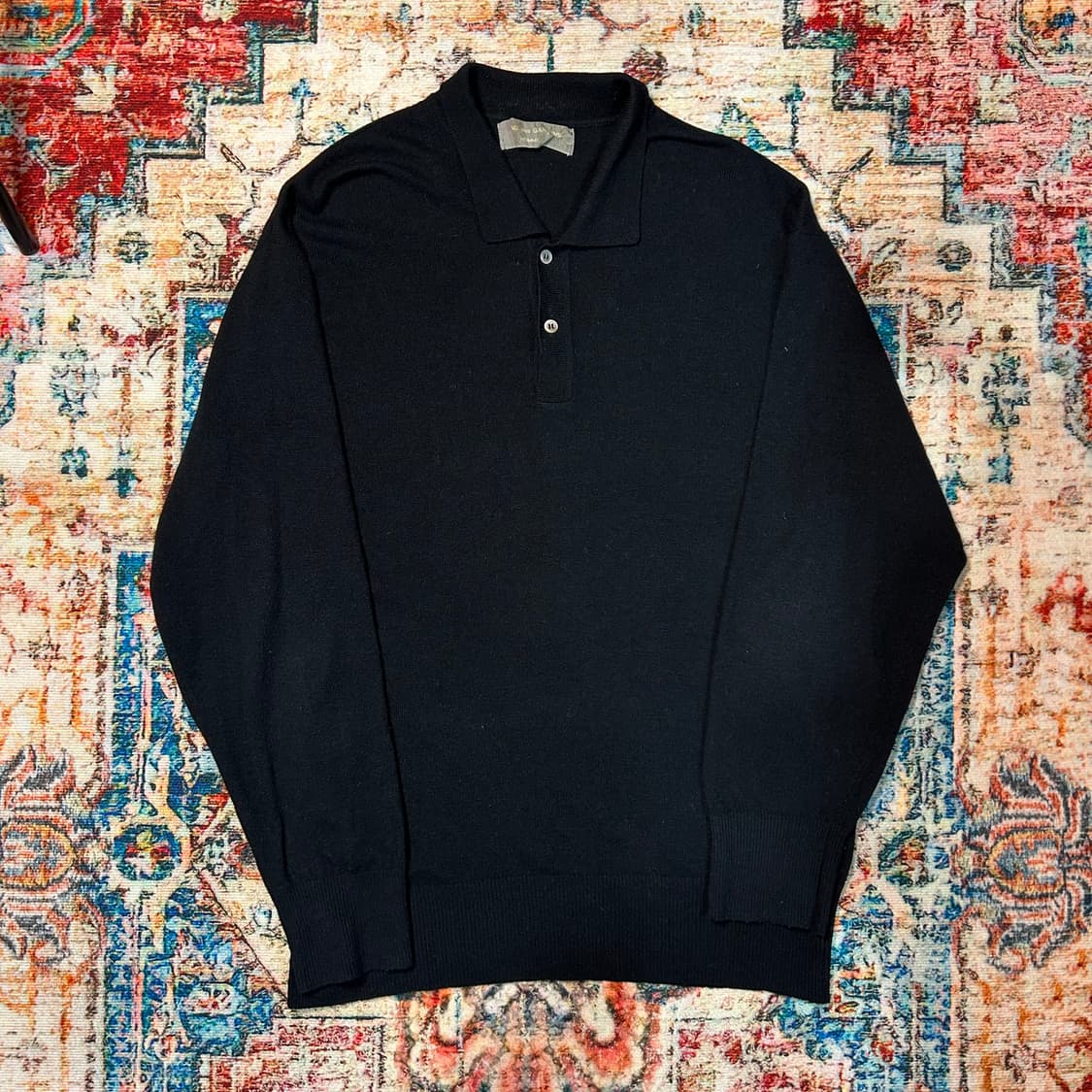 [XL] 90s 꼼데가르송 옴므 니트 카라티 상품이미지1