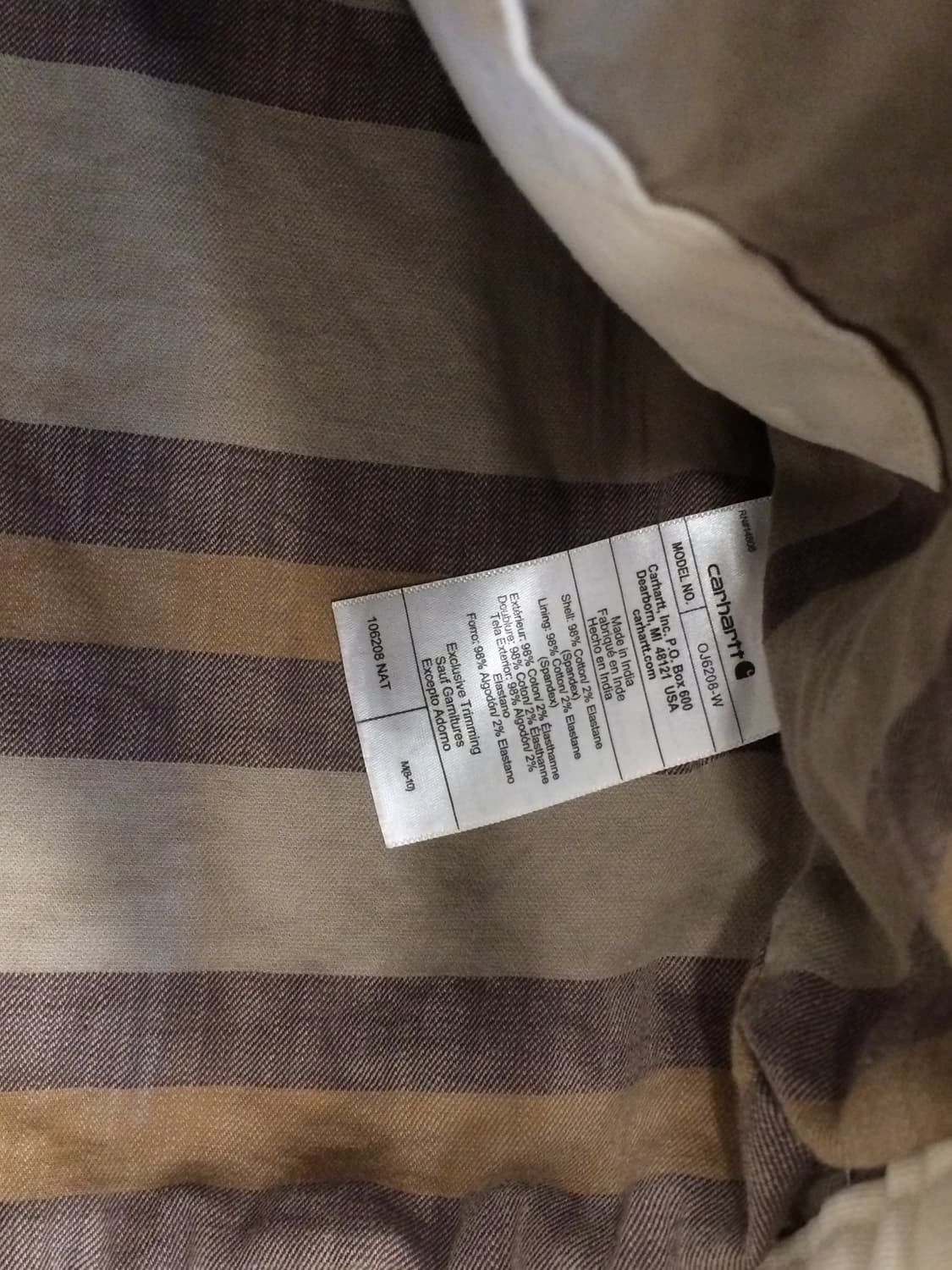 Carhartt 칼하트 올드스쿨아메카지 워크봄버자켓 상품이미지4