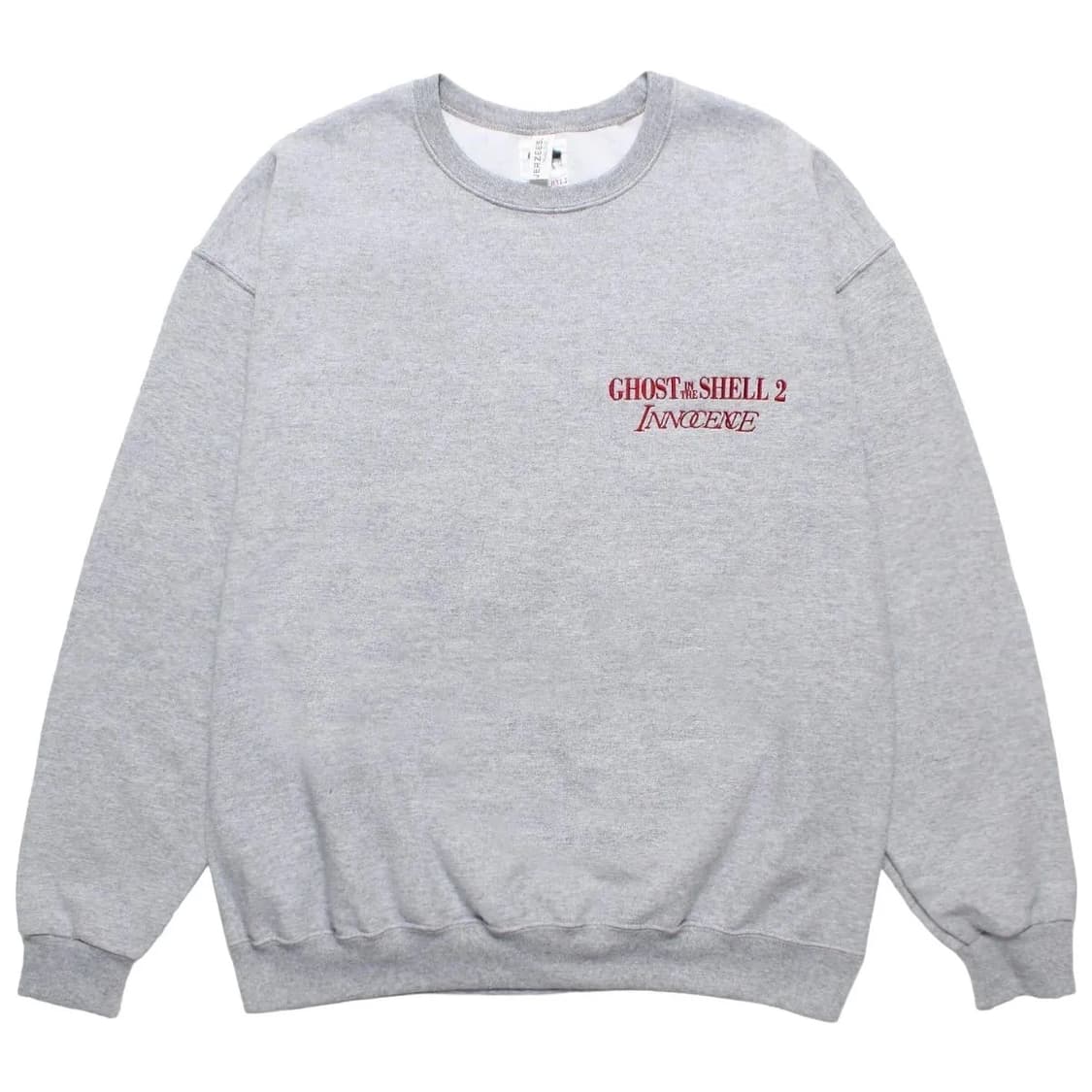 [XL] 와코마리아 x 고스트쉘 맨투맨 그레이 상품이미지8