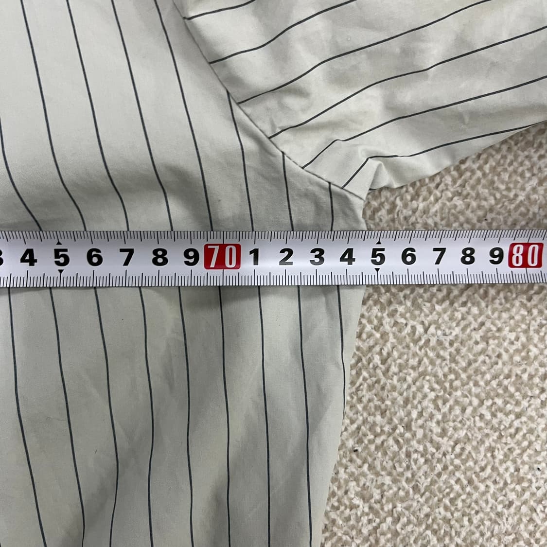 S 오르 스트라이프 타이 블라우스 0210M 상품이미지6