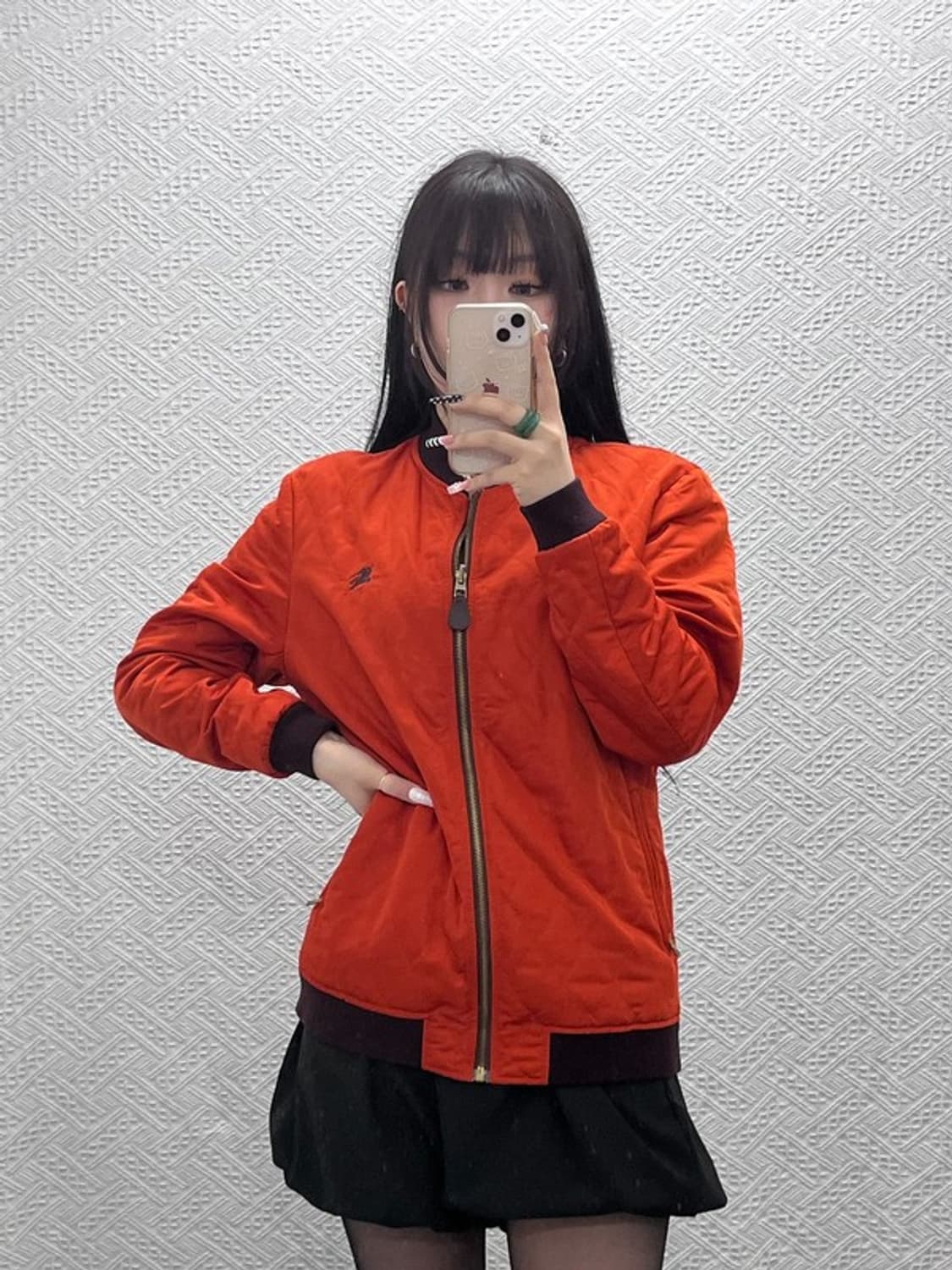 버버리 올드스쿨 레트로 리버시블 블루종 자켓 50 C10709 상품이미지2