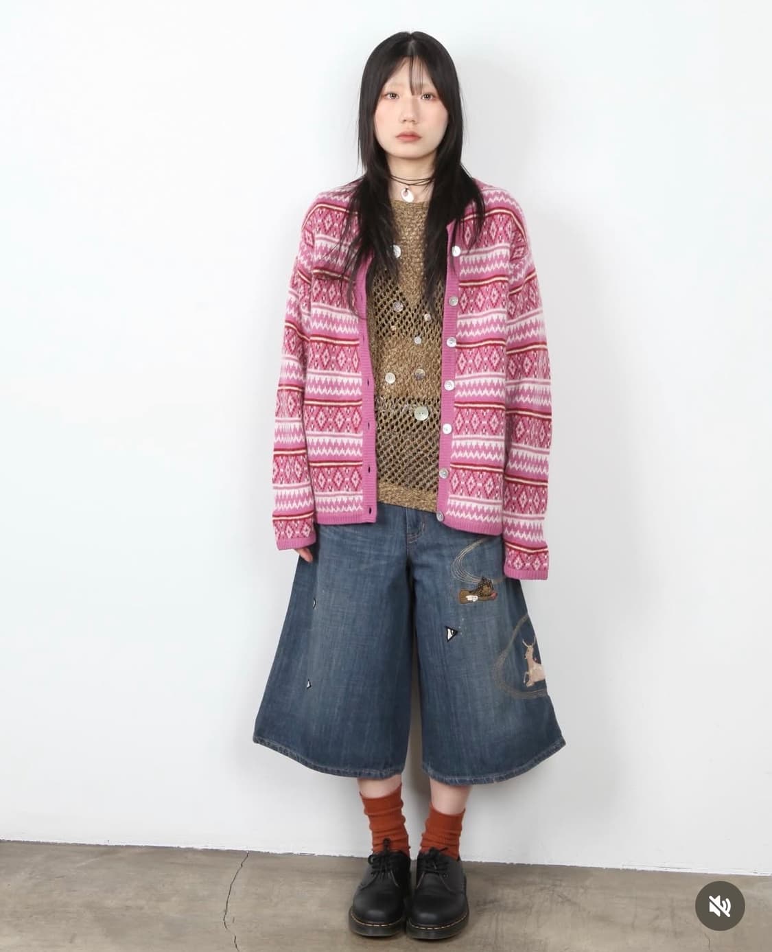 Apple house 니트 가디건 상품이미지1