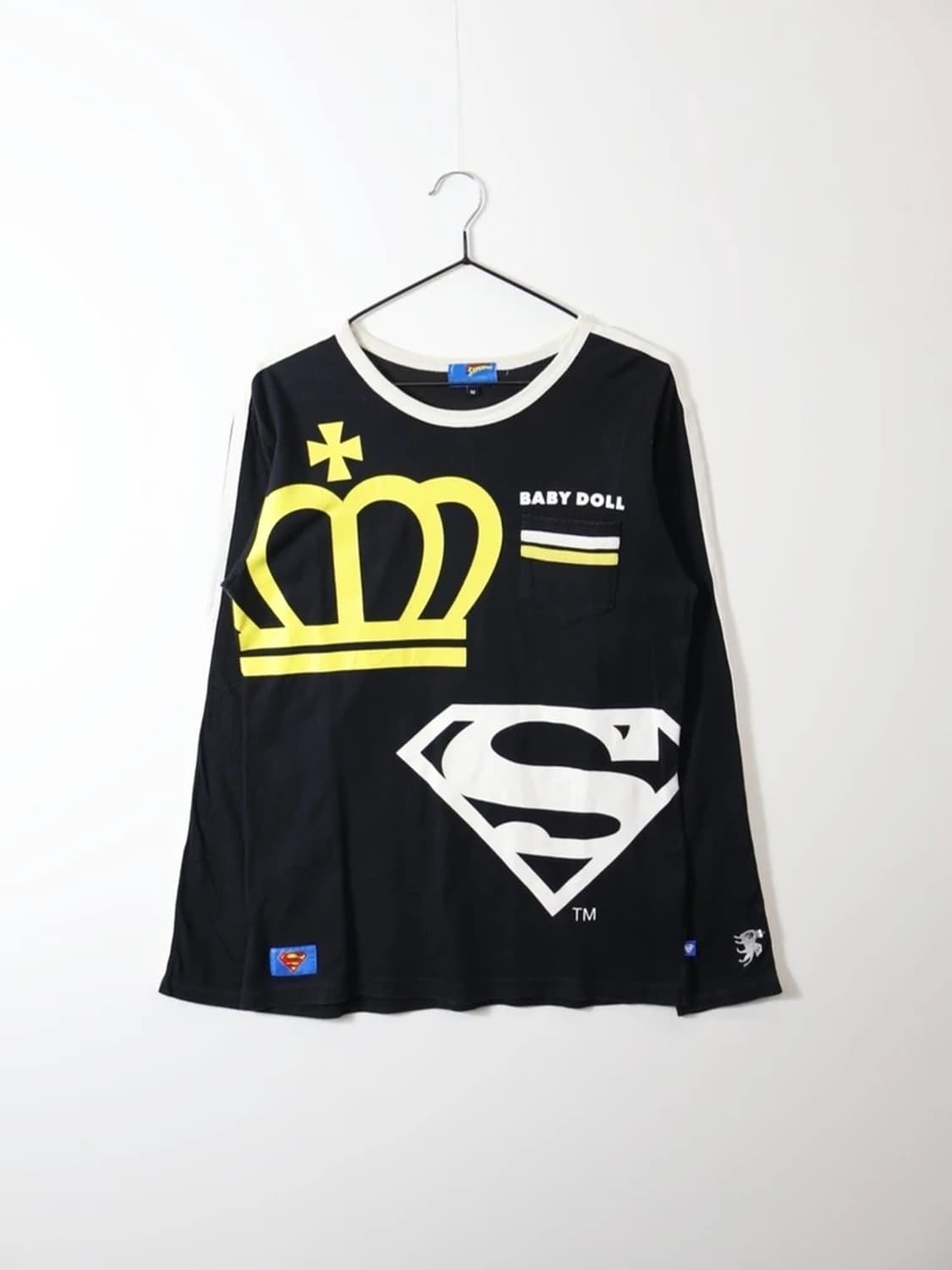 Superman X Baby Doll Graphic Tee 상품이미지4