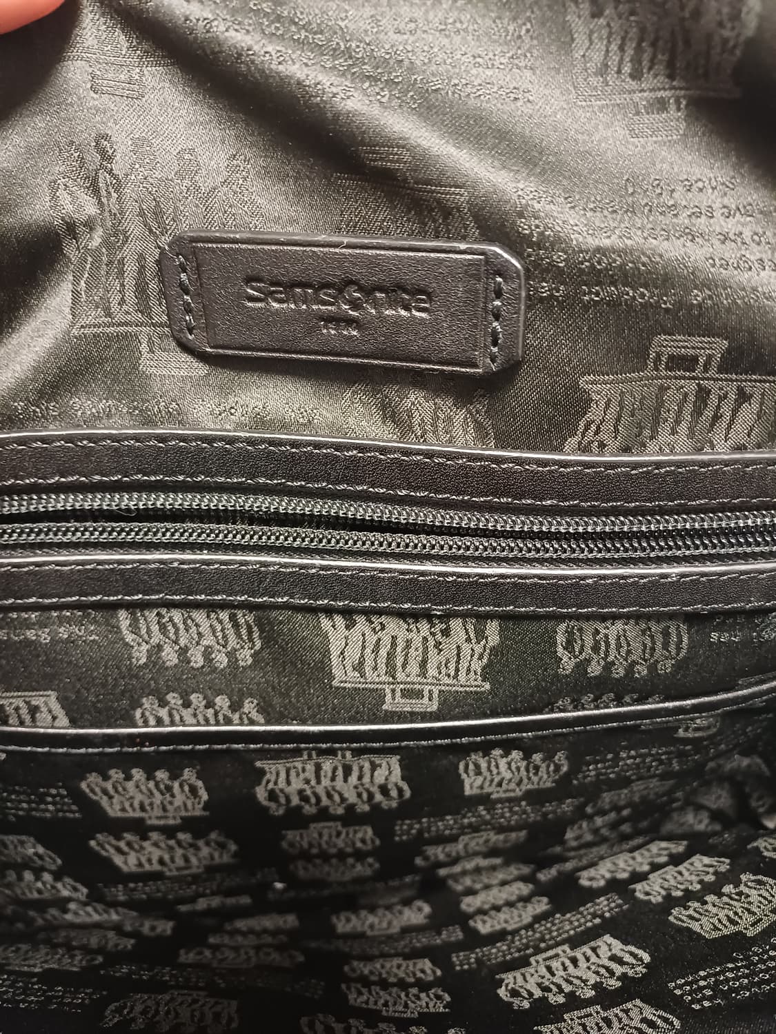 [희귀/가죽] 샘소나이트 제이몬(Jamon) 풀그레인 레더 백팩 상품이미지5