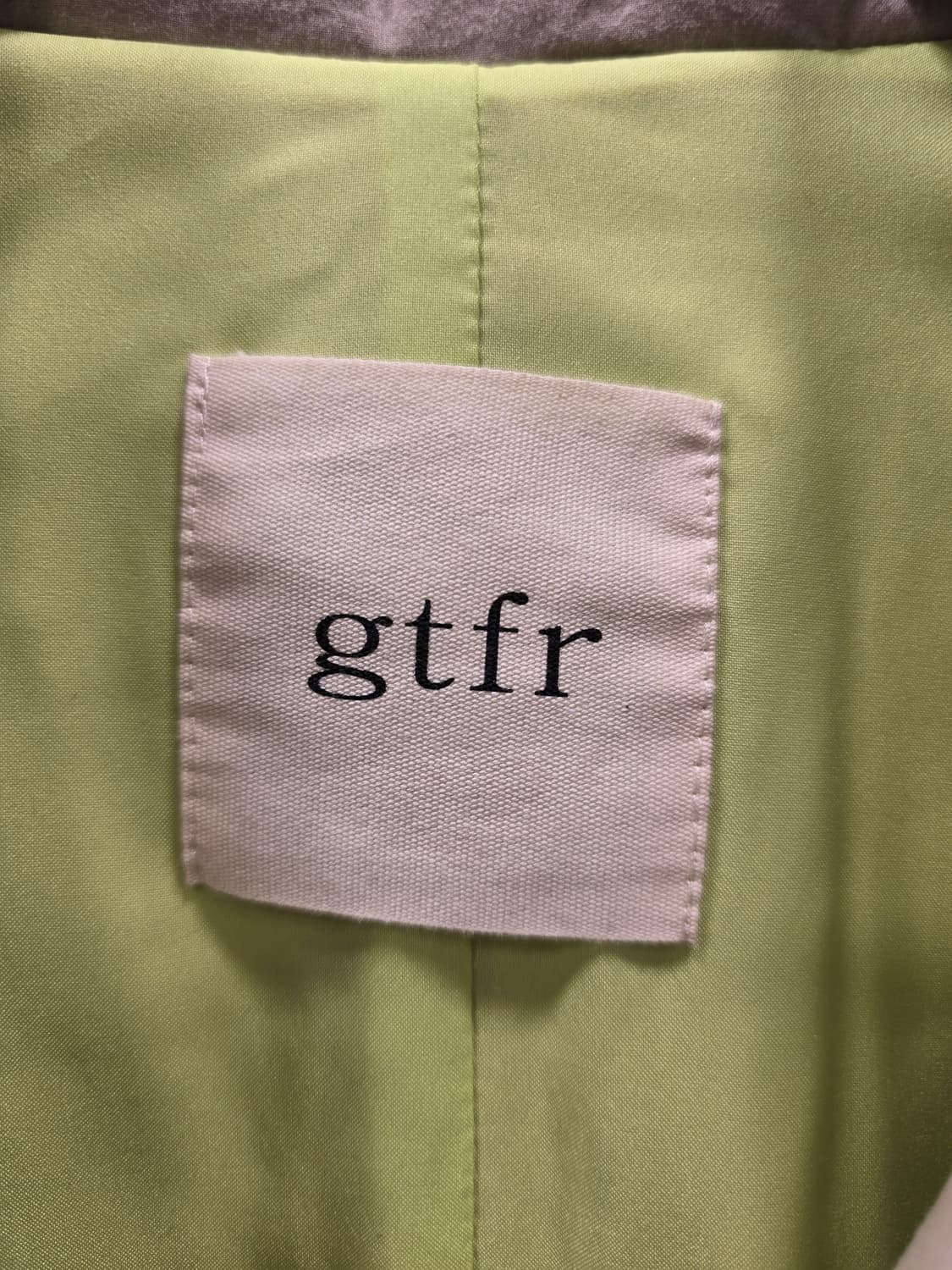 길트프리 gtfr 엄청가벼운 쉘 스티치 면자켓 프리사이즈 상품이미지8