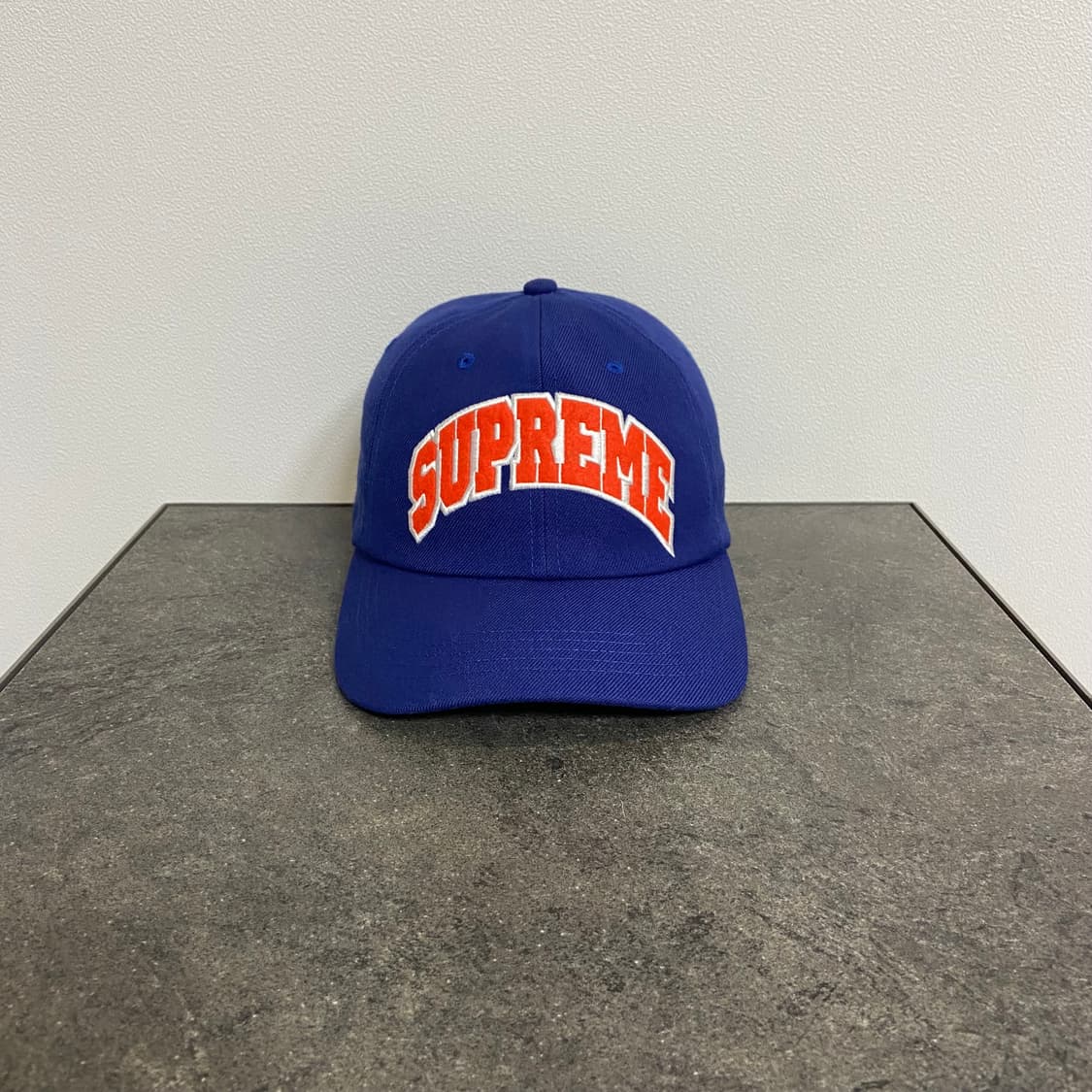 (OS) 슈프림 6패널 볼캡 모자 아크로고 네이비 상품이미지1