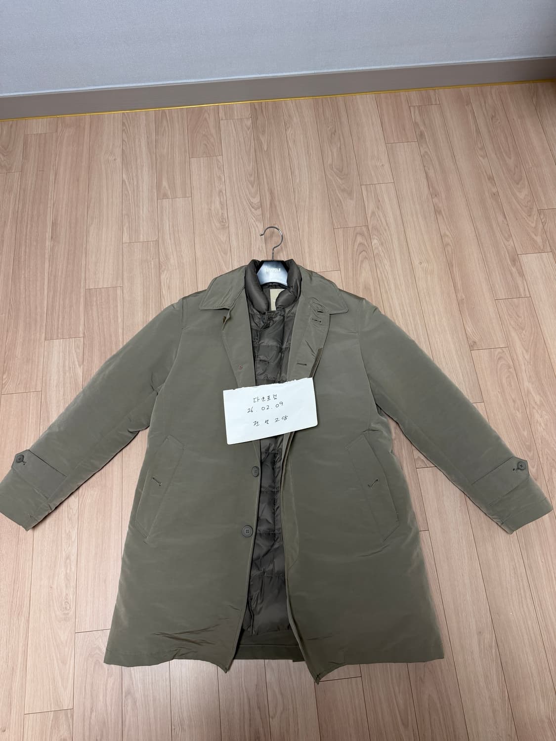 빈폴/3 WAY 구스 다운 로버 코트 (BC1930A18A)/베이지/M 상품이미지1