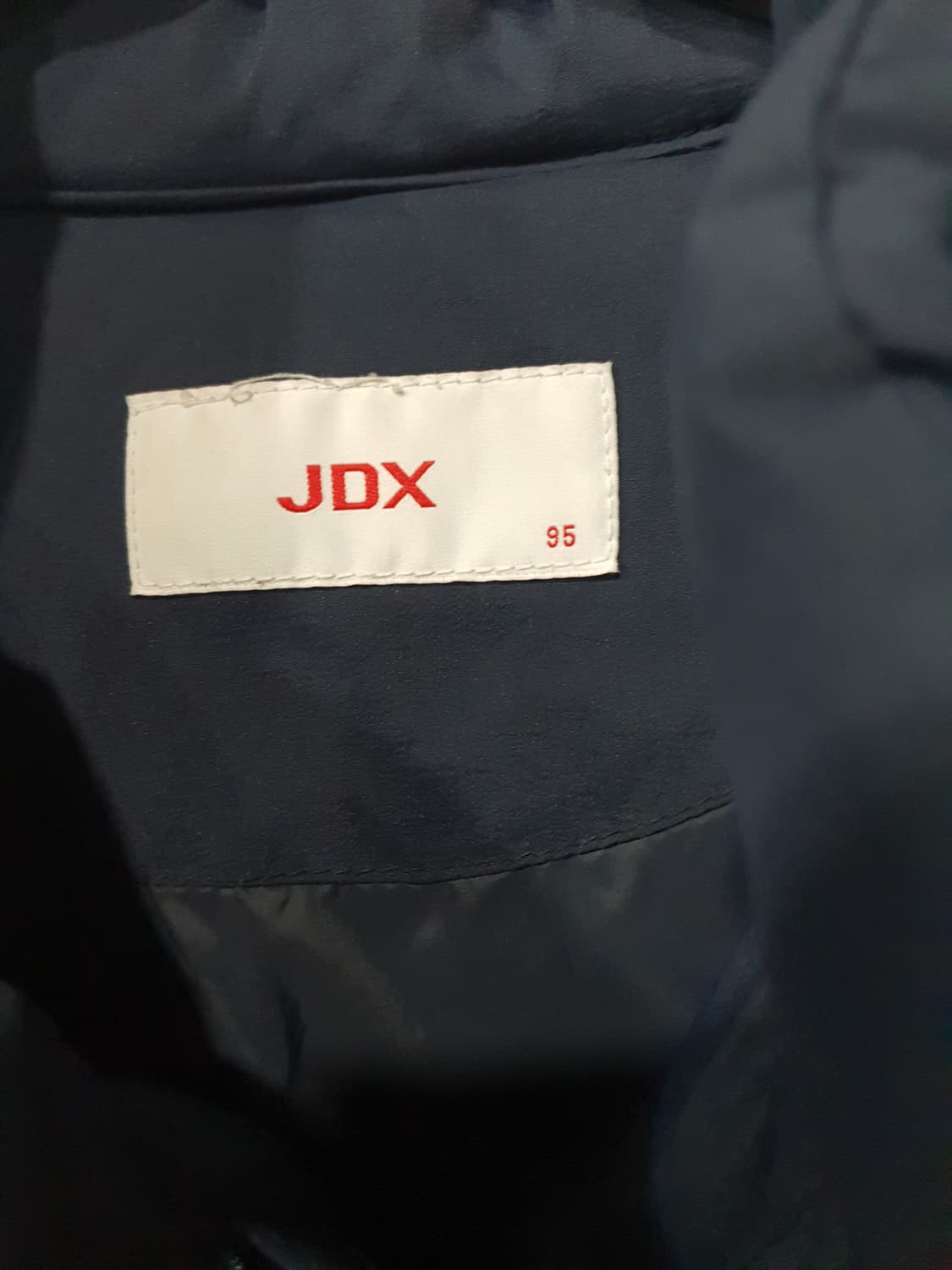 JDX 네이비 하프다운 패딩
 상품이미지4