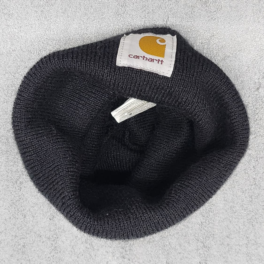 캐나다산 칼하트 블랙 비니 프리사이즈  상품이미지5