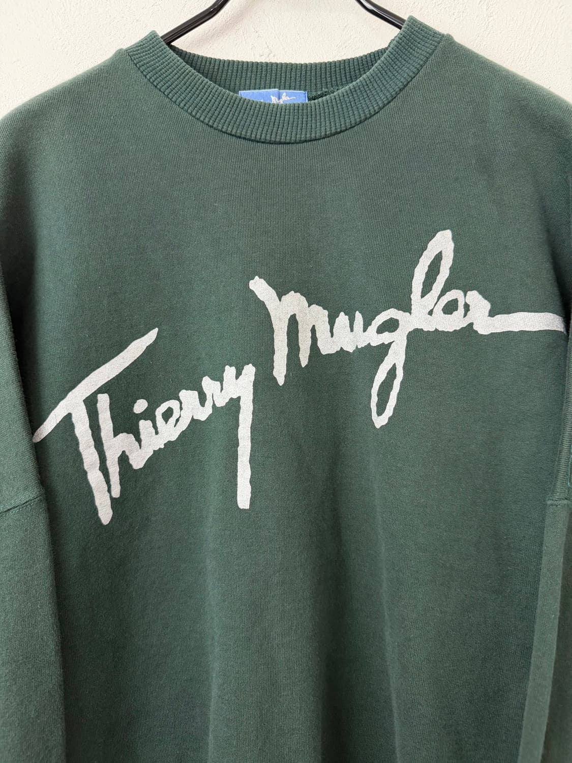 80s 티에리 뮈글러 스웻셔츠 상품이미지2