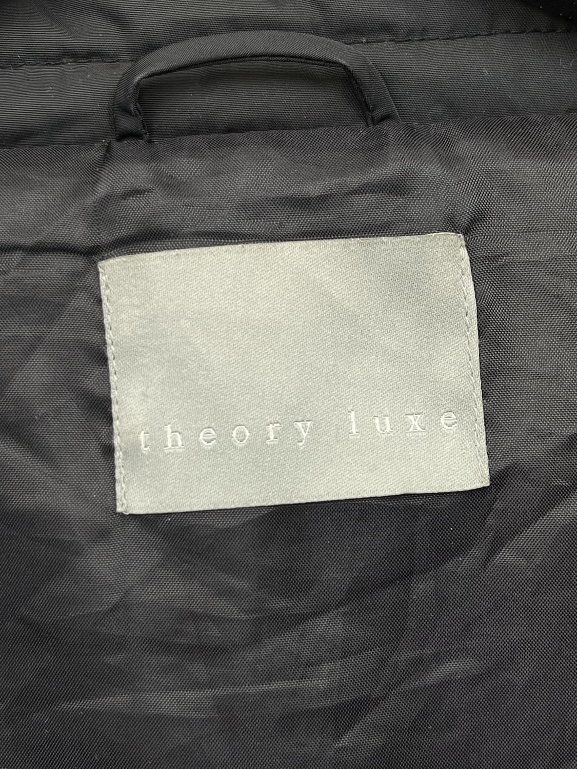 띠어리 럭스 숄 카라 패디드 자켓 상품이미지5