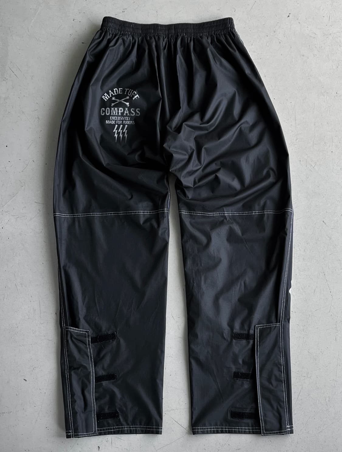 매드터프 컴패스 스켈레톤 사이드 본 우븐 팬츠 상품이미지6