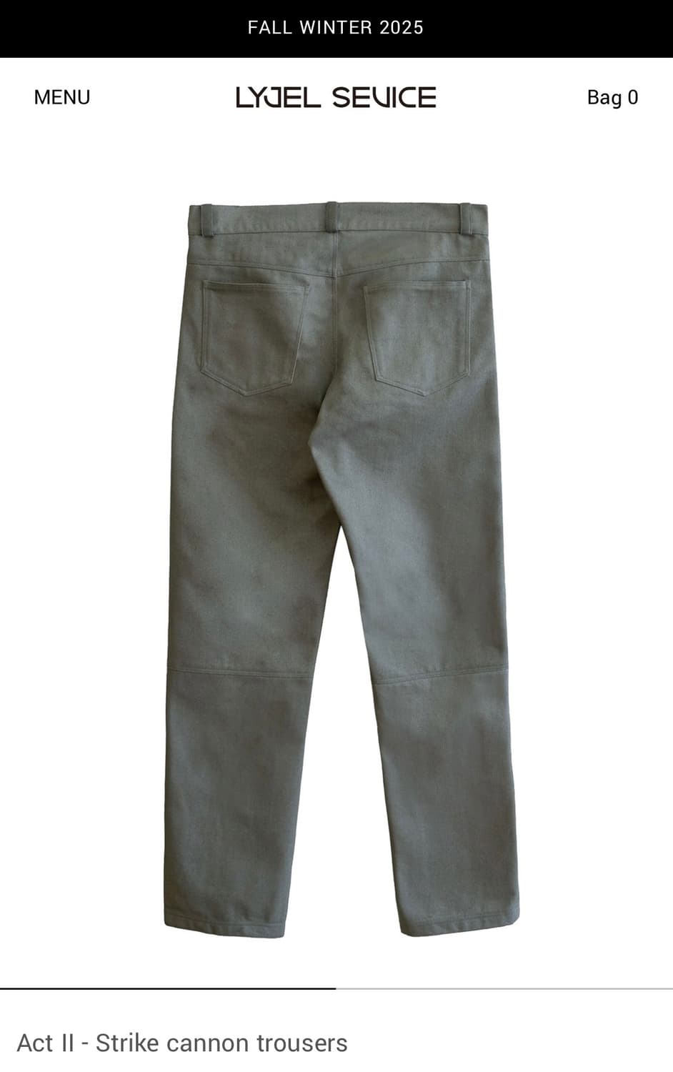 리젤서비스 Act II - Strike Cannon Trousers 상품이미지3